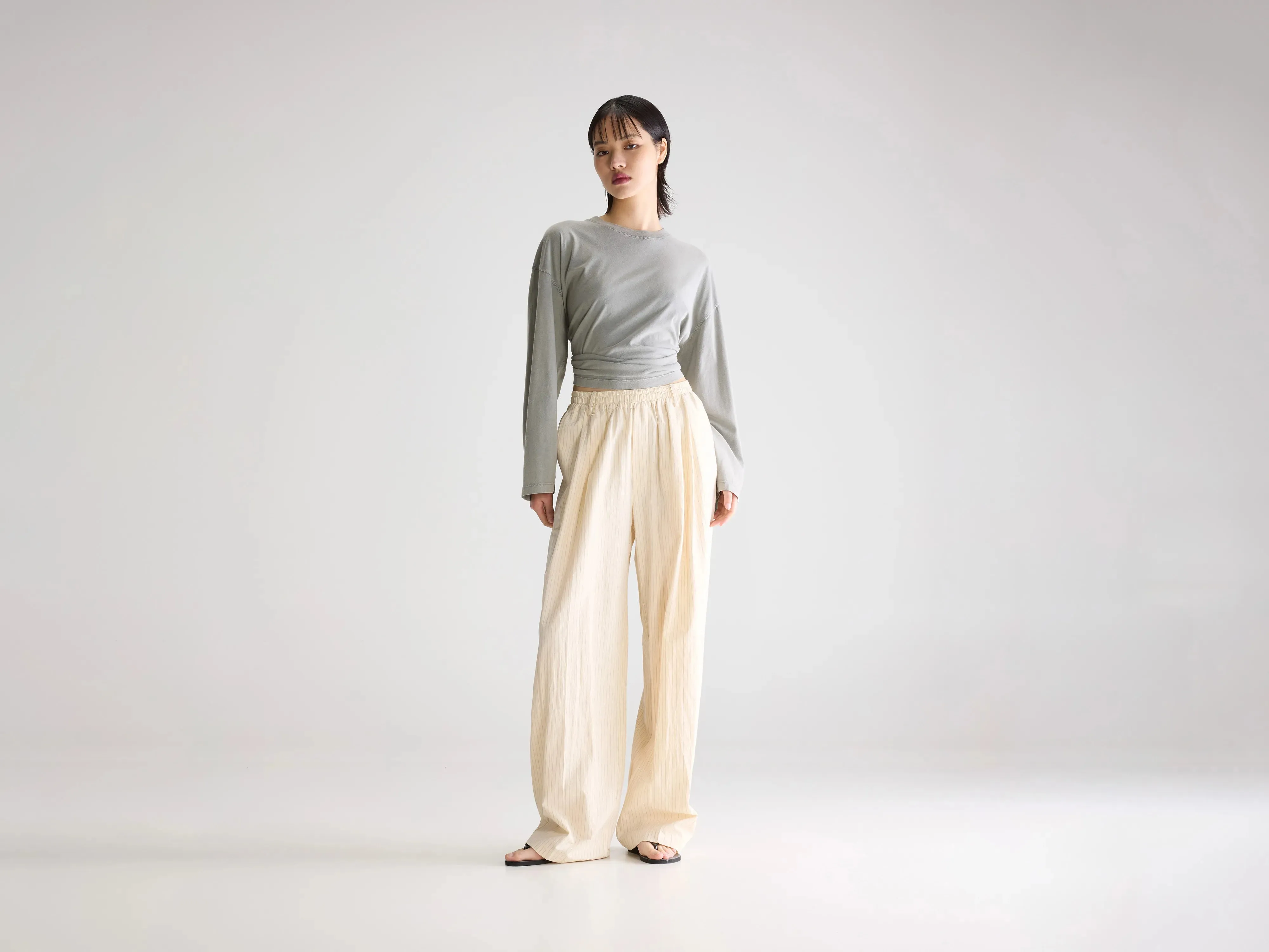 Jilo tapered trousers (261 / W / STRIPE A) sold by Bellerose