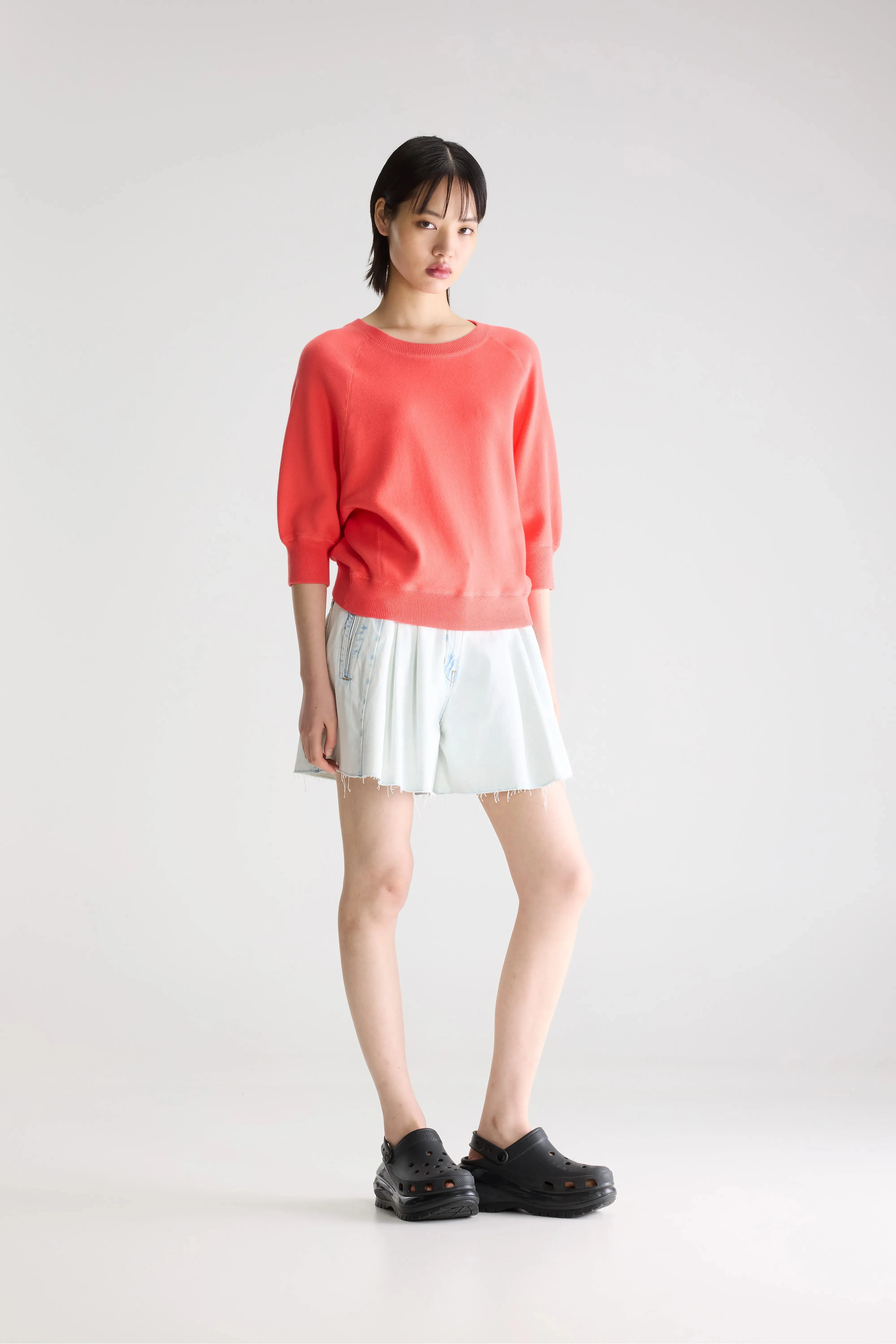 Anglet crewneck sweater (261 / W / CORAIL) sold by Bellerose product image thumbnail 3