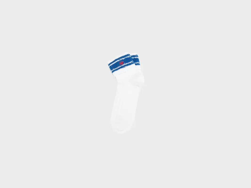Balla ribbed socks (261 / W / WHITE) sold by Bellerose