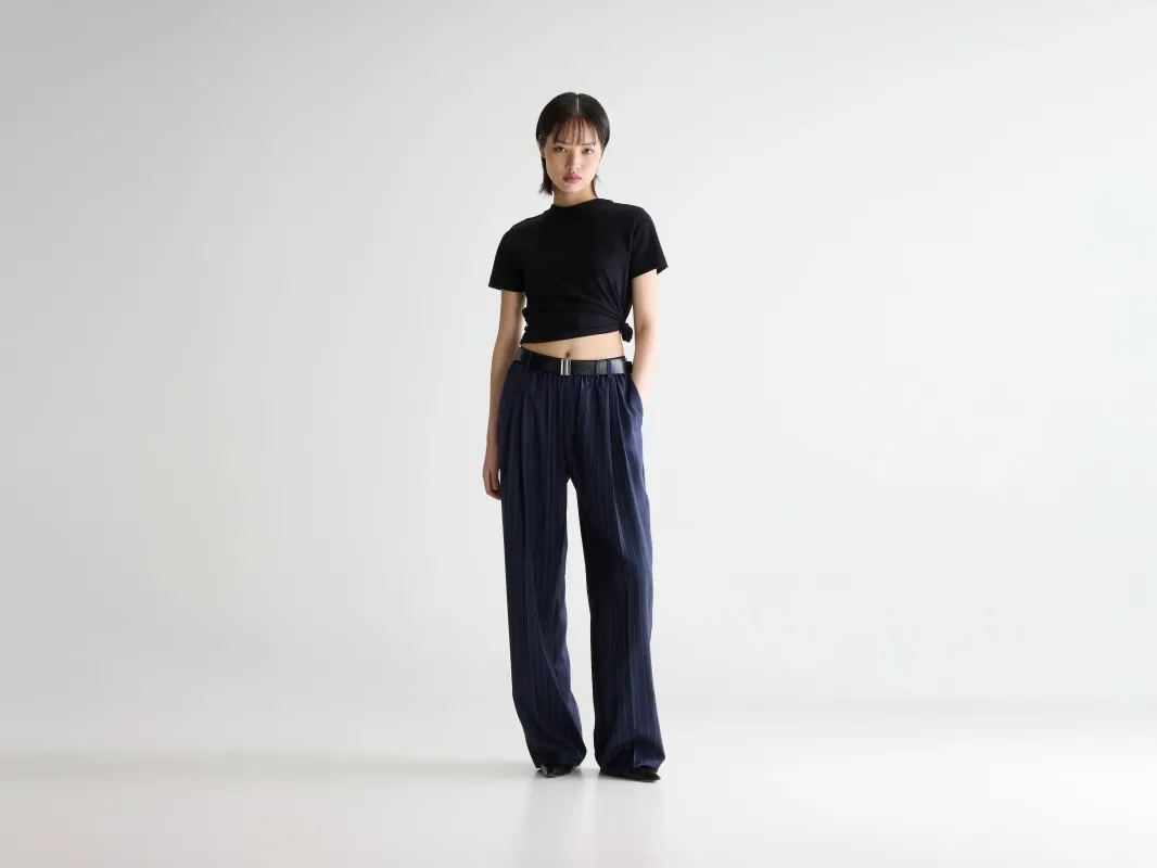 Jilo tapered trousers (261 / W / STRIPE A) sold by Bellerose