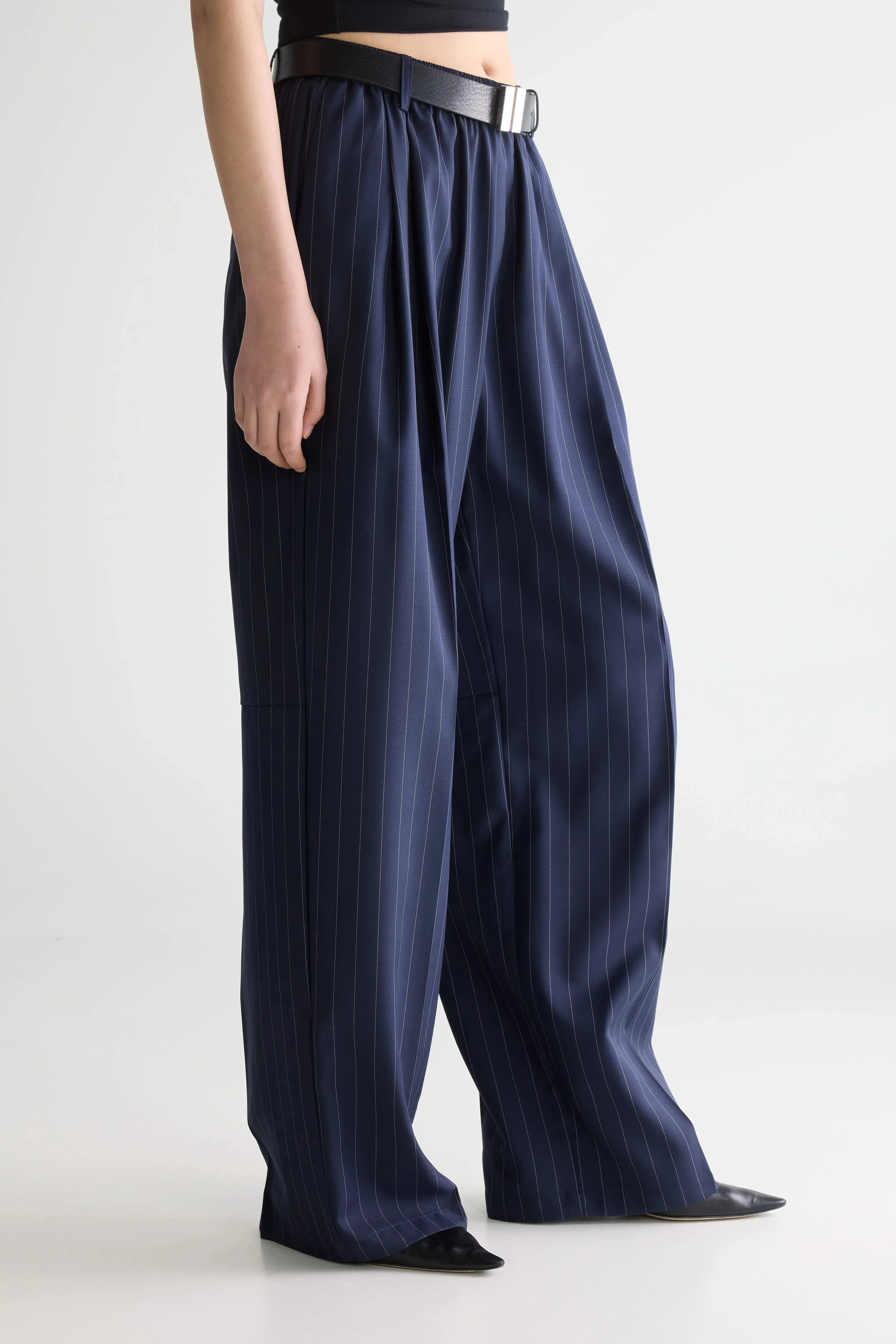 Jilo tapered trousers (261 / W / STRIPE A) sold by Bellerose product image thumbnail 5