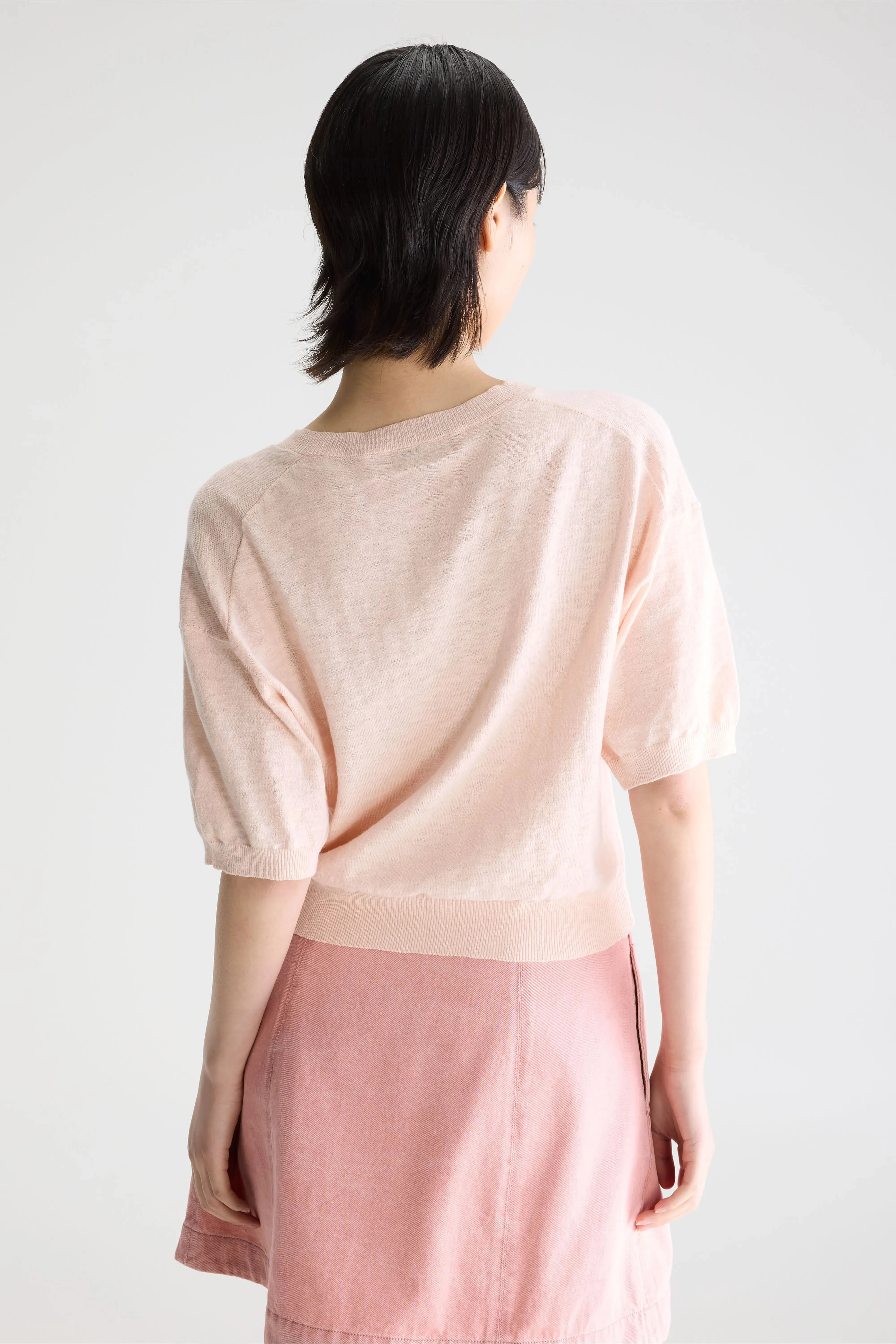 Dadif v-neck sweater (261 / W / BABE) sold by Bellerose product image thumbnail 4