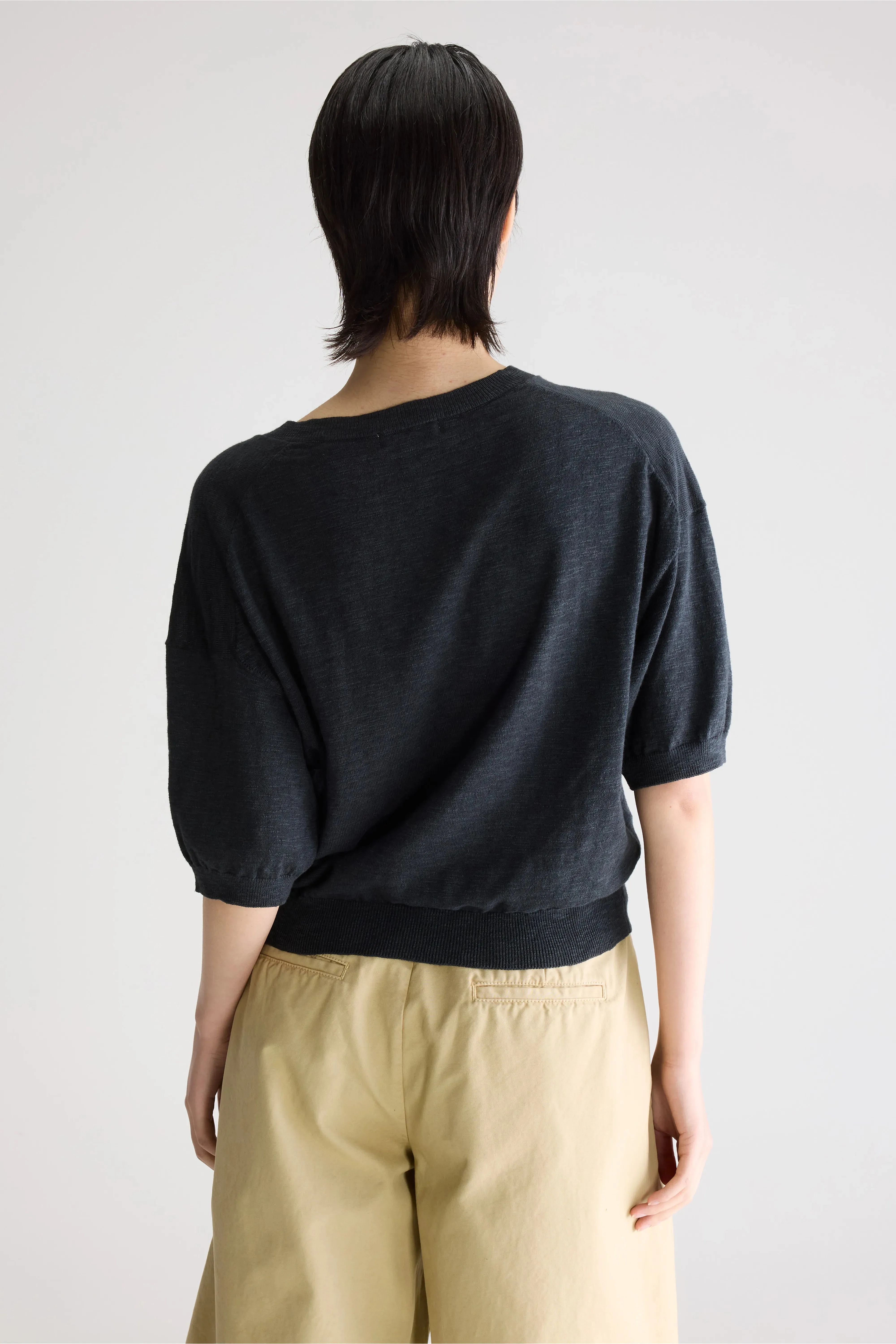 Dadif v-neck sweater (261 / W / PIRATE) sold by Bellerose product image thumbnail 4