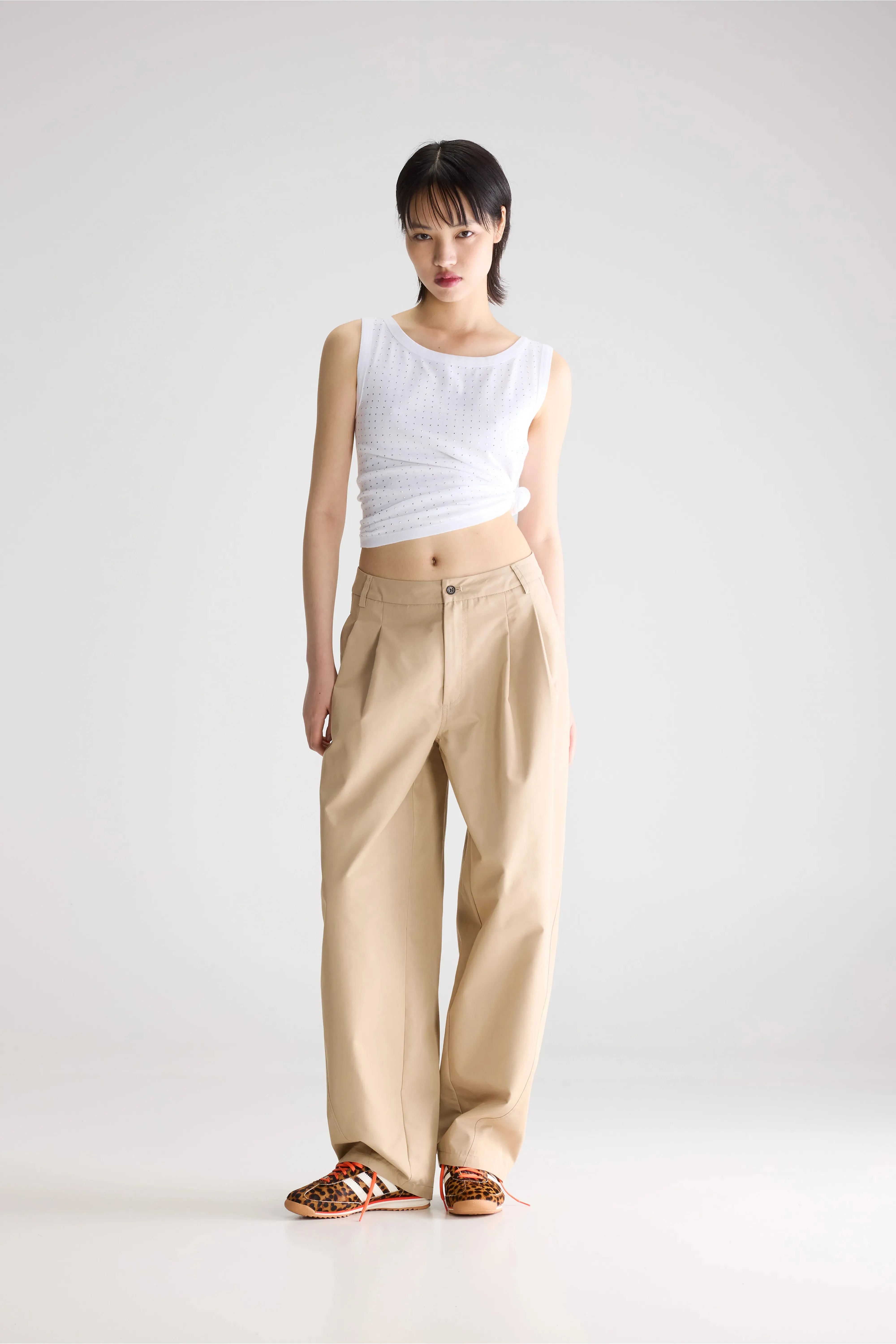 Jimi tapered trousers (261 / W / CLAY) sold by Bellerose product image thumbnail 2