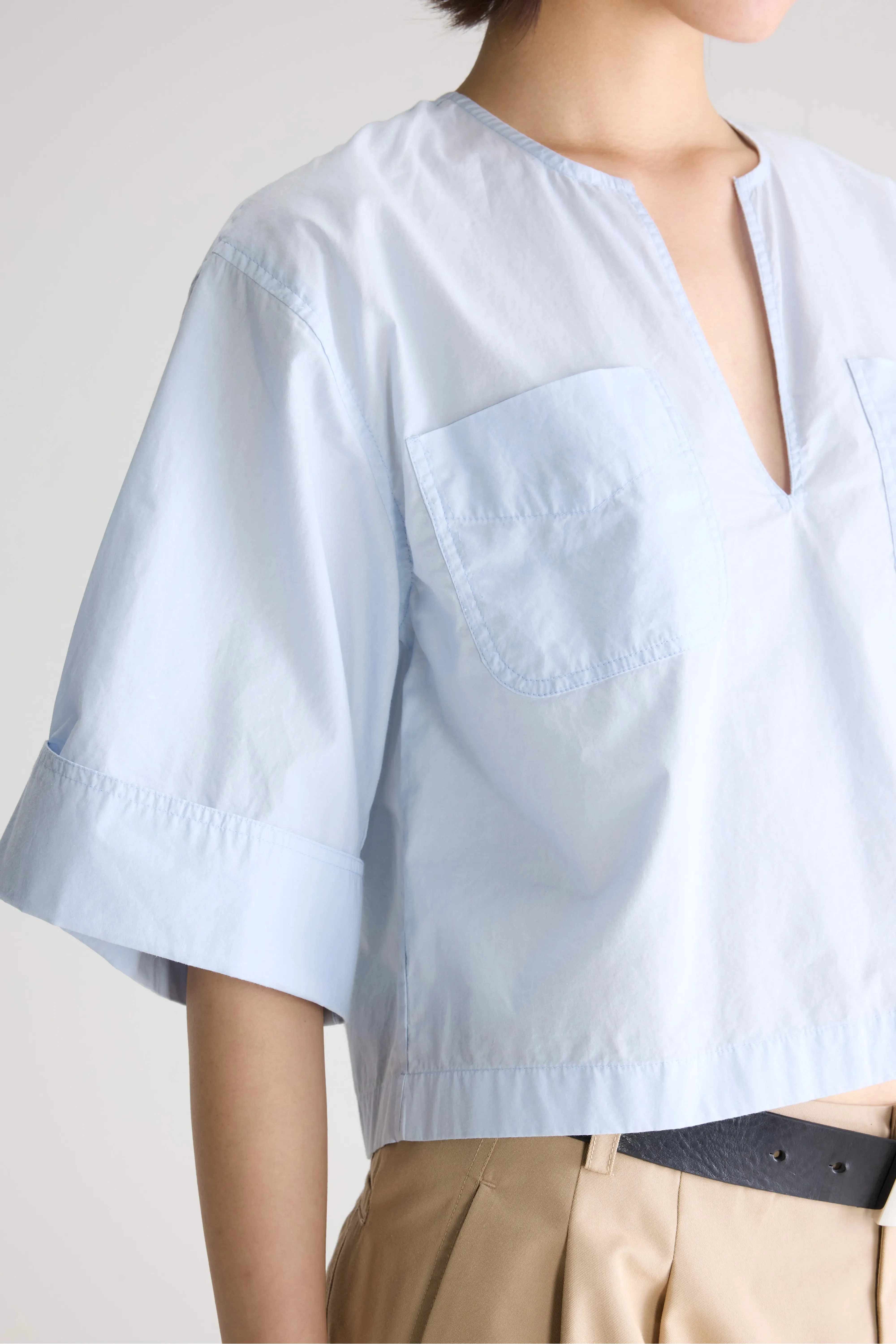 Chalk relaxed shirt (261 / W / MIST) sold by Bellerose product image thumbnail 5