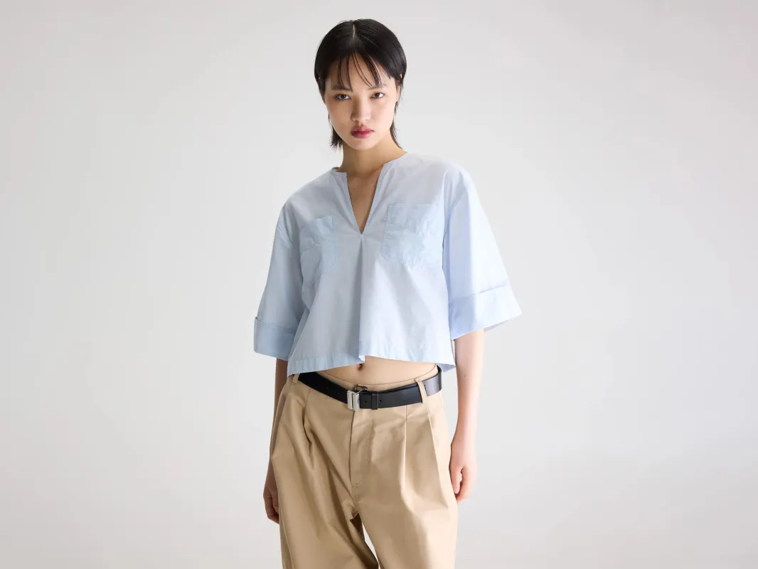 Chalk relaxed shirt (261 / W / MIST) made by Bellerose