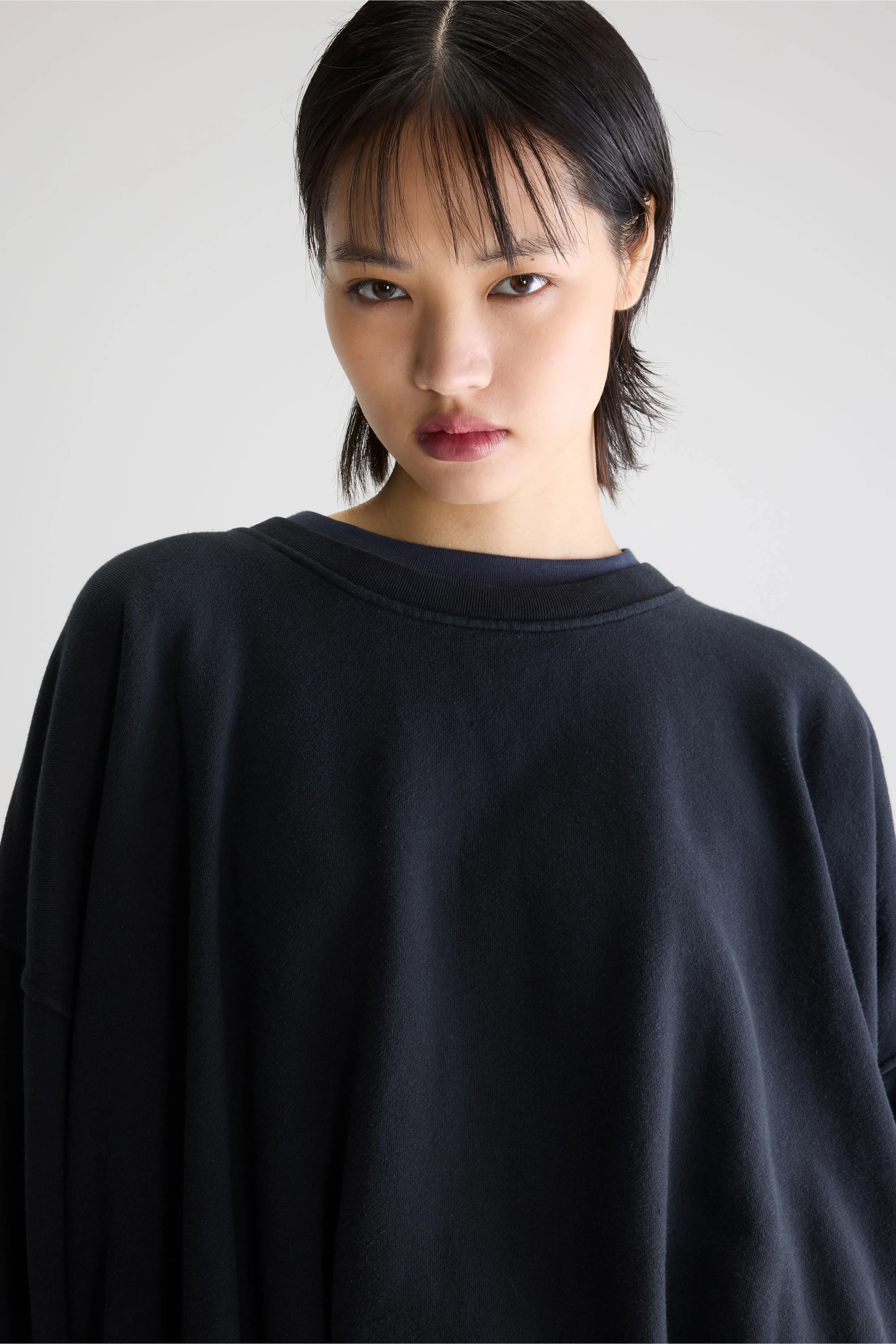 Finko short sweatshirt (261 / W / NAVY) sold by Bellerose product image thumbnail 5