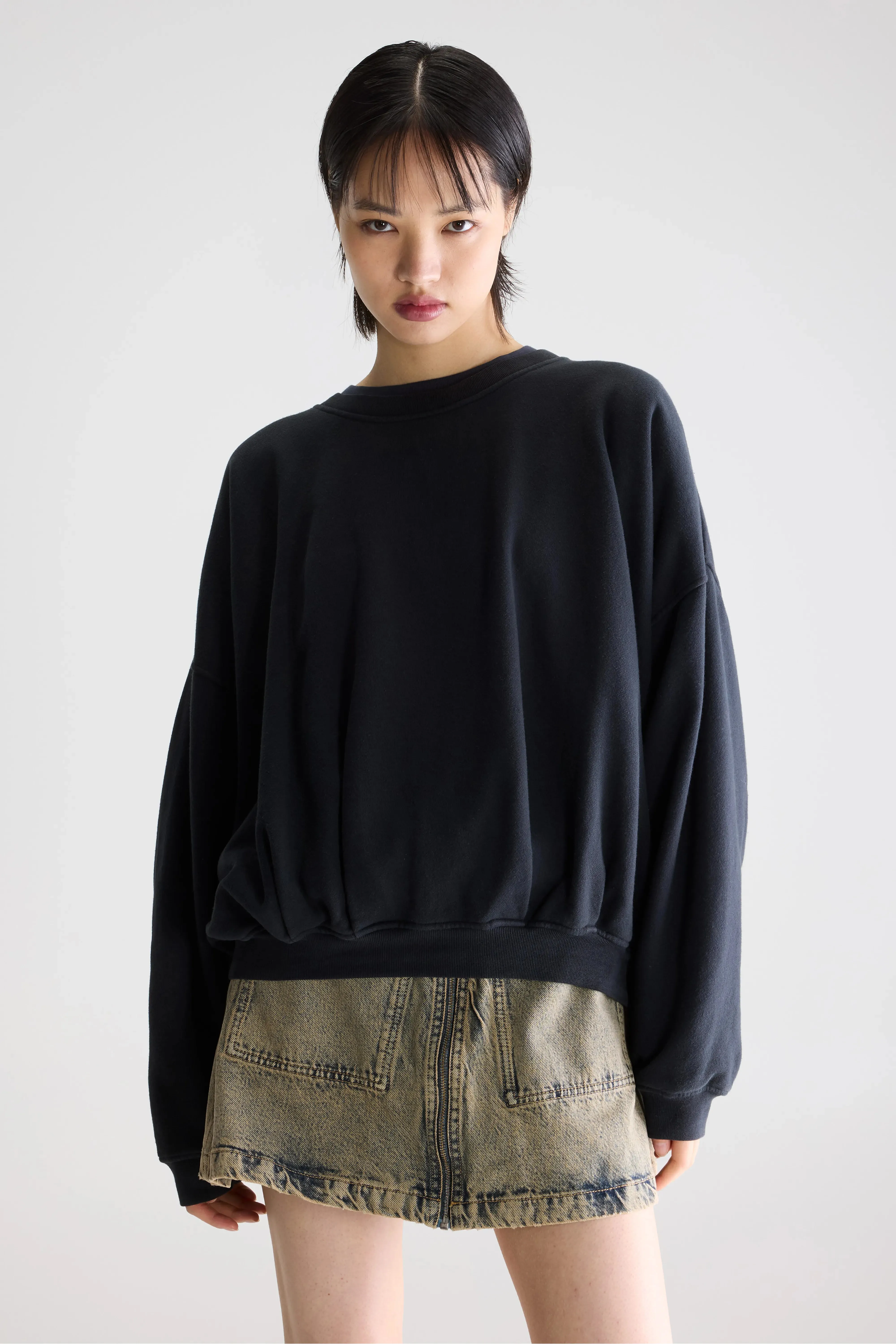 Finko short sweatshirt (261 / W / NAVY) sold by Bellerose product image thumbnail 2