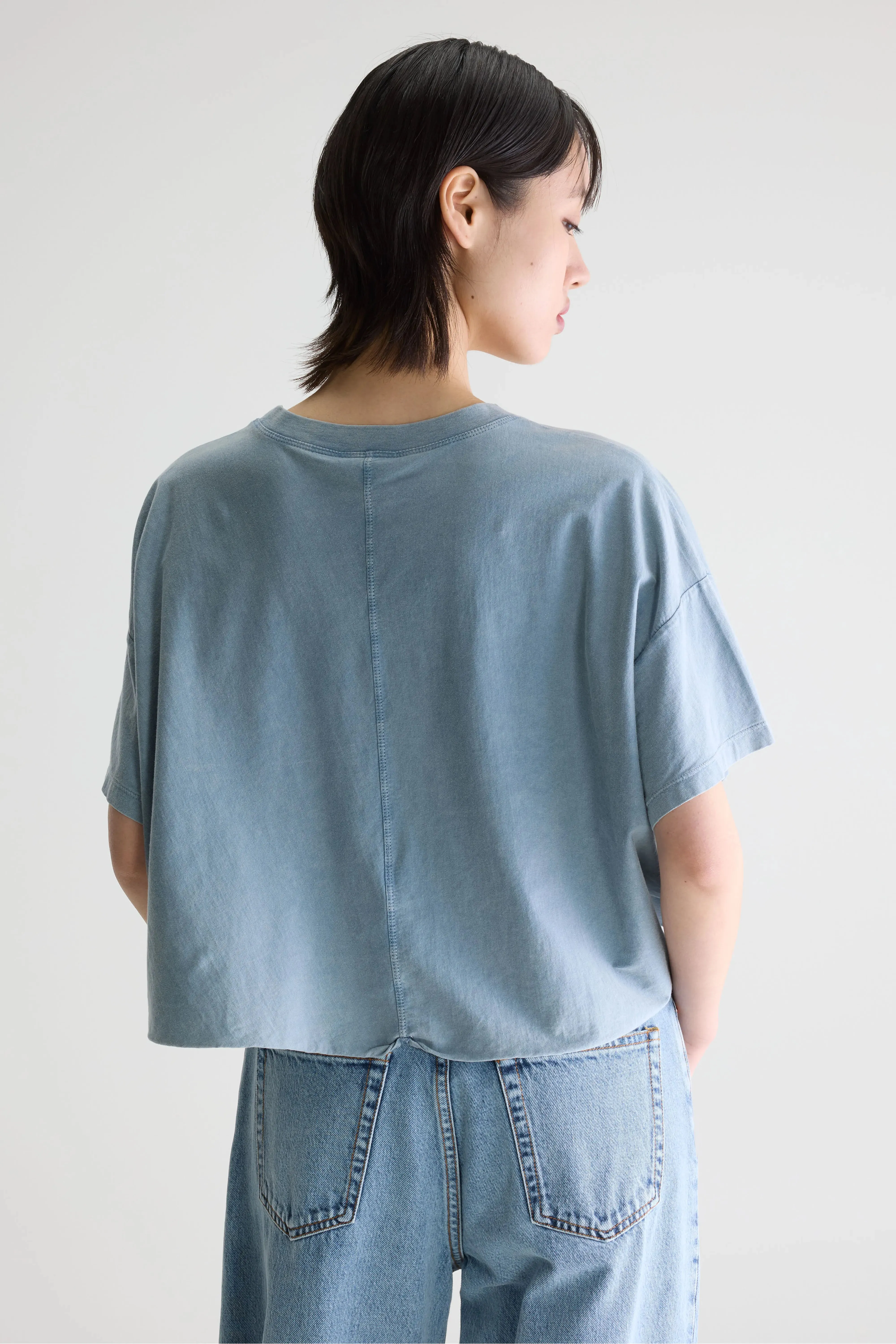 Farpy cropped t-shirt (261 / W / ARTIC) sold by Bellerose product image thumbnail 4