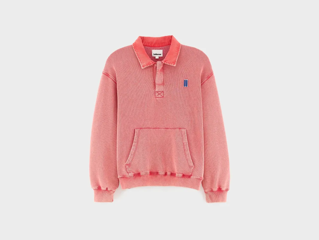 Allister crewneck sweatshirt (261 / B / CRANBERRY) sold by Bellerose