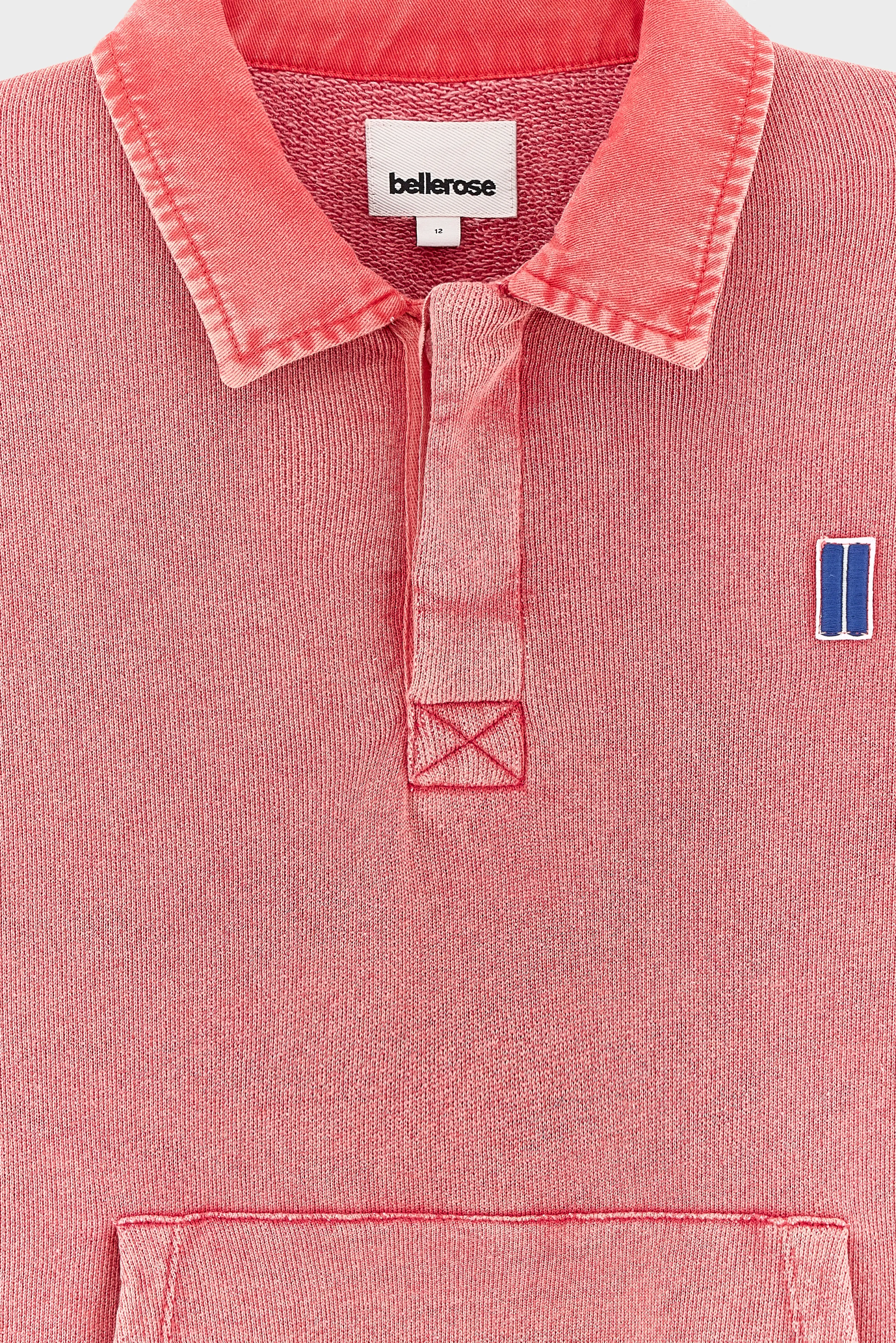 Allister crewneck sweatshirt (261 / B / CRANBERRY) sold by Bellerose product image thumbnail 4