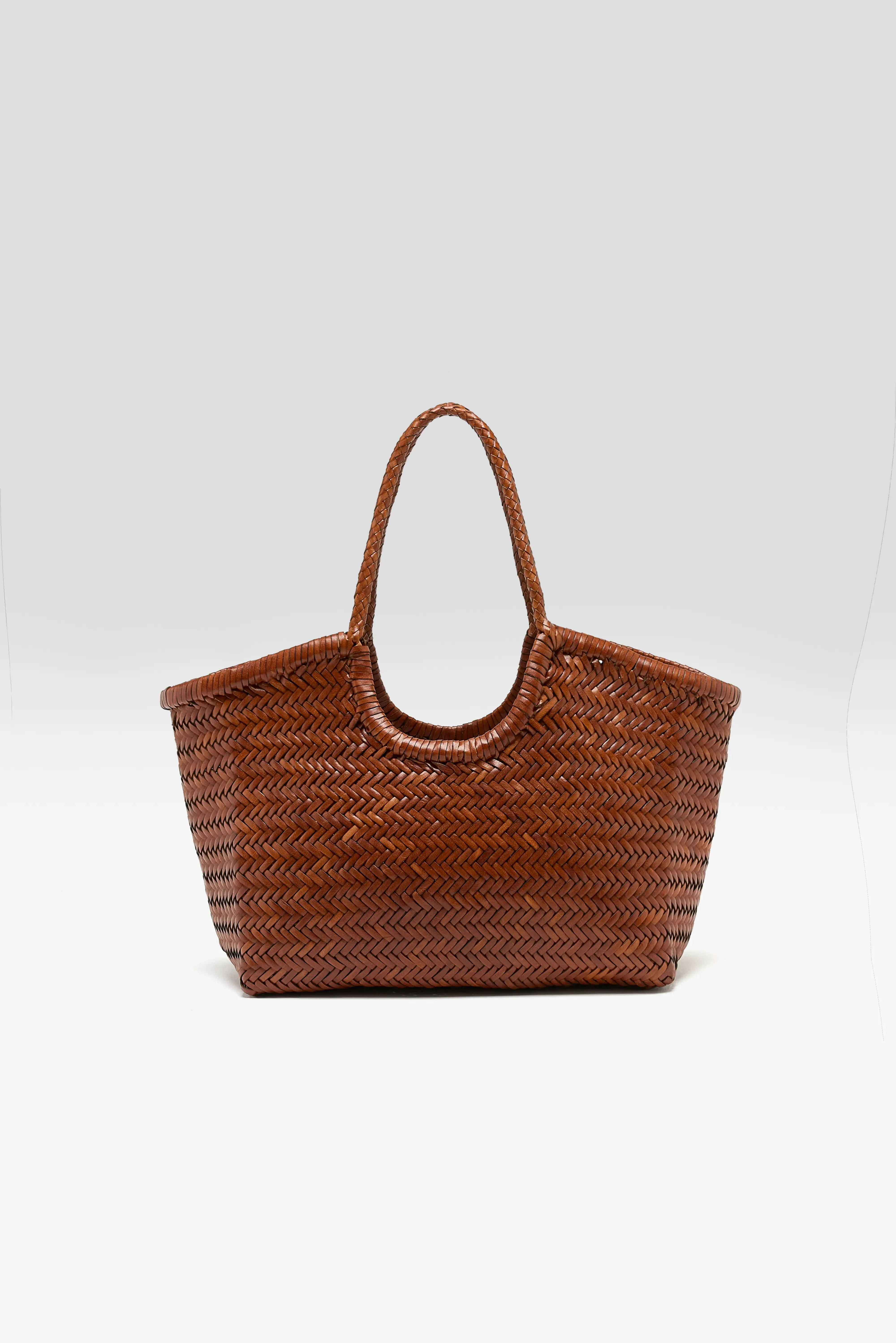 Nantucket Big Woven Leather Bag (261 / W / DARK BROWN) sold by Bellerose product image thumbnail 2