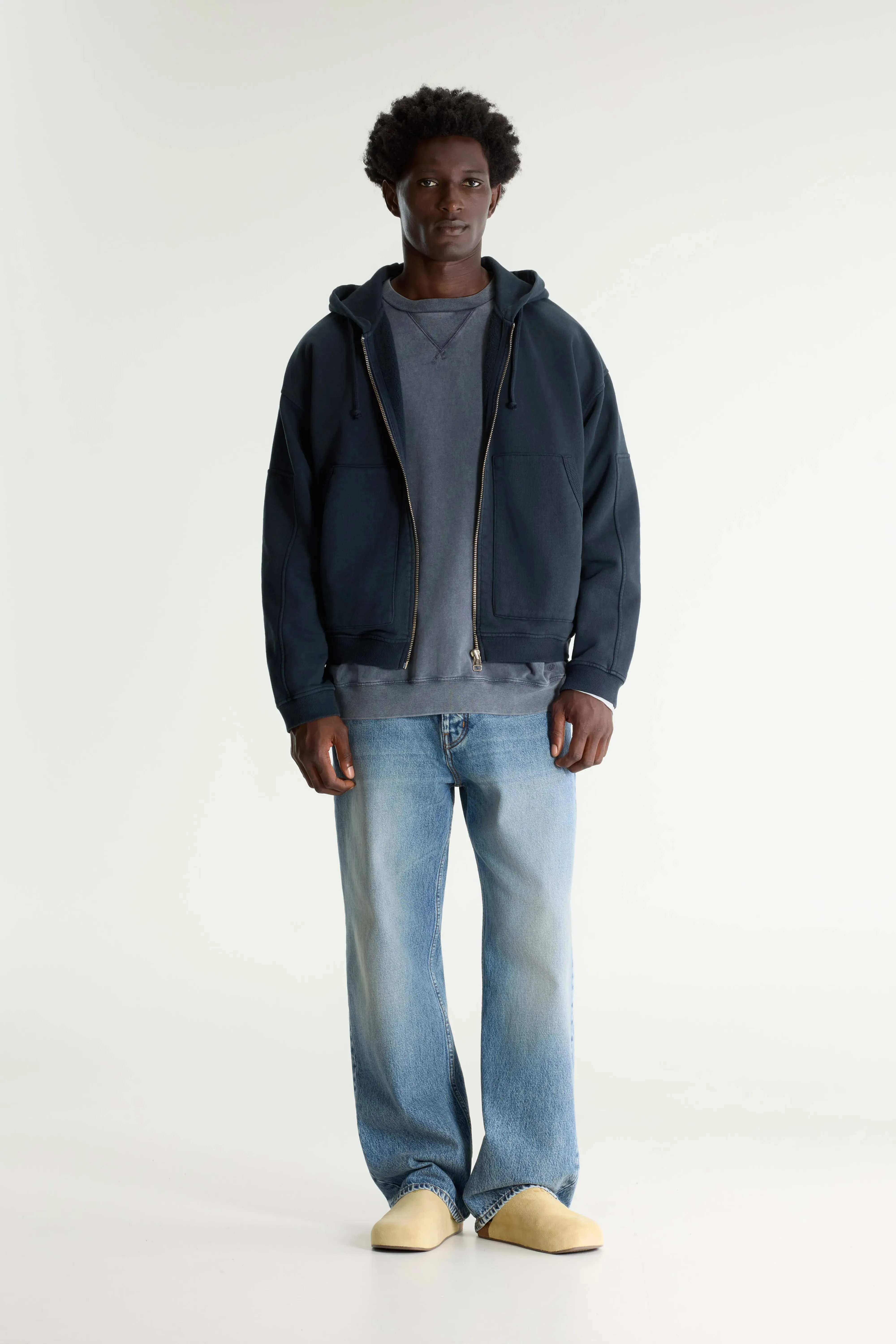 Falkop hoodie (261 / M / DARK NAVY) sold by Bellerose product image thumbnail 3