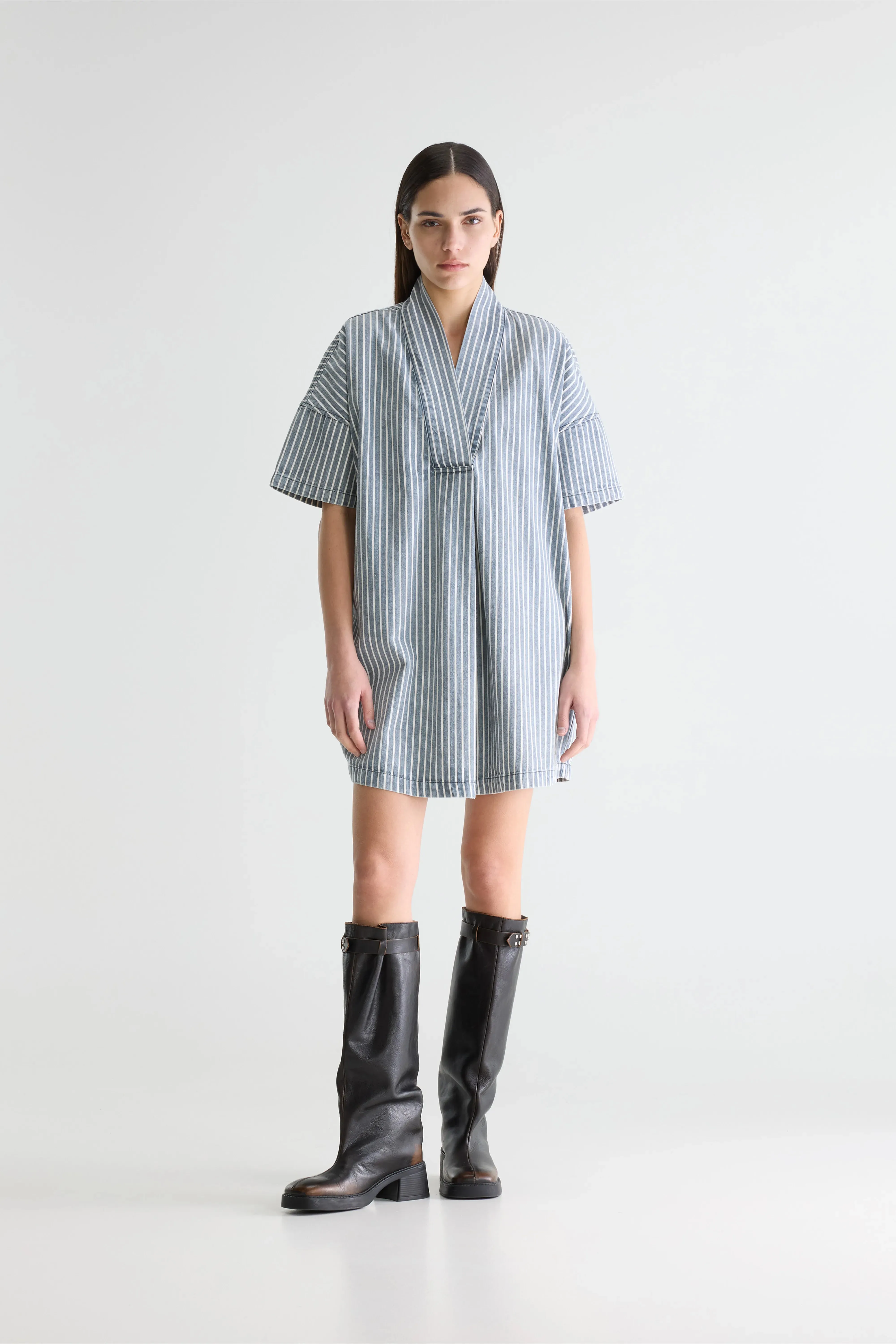 Pax denim dress (261 / W / STRIPE A) sold by Bellerose product image thumbnail 2