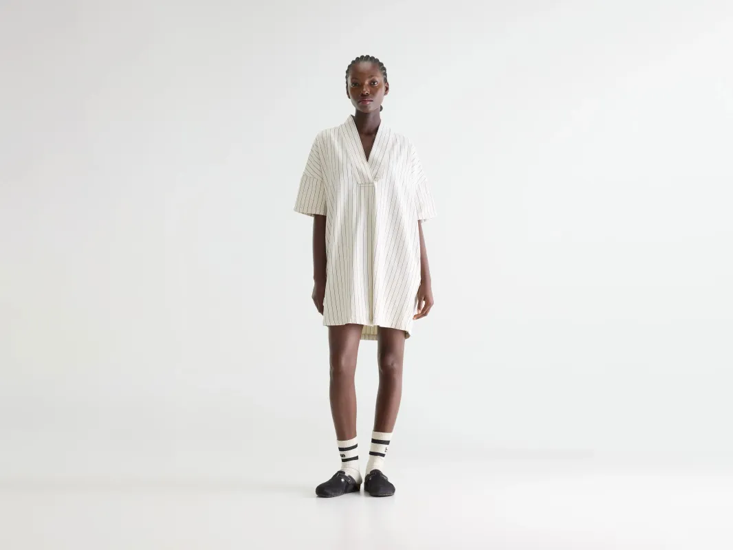 Pax denim dress (261 / W / STRIPE A) made by Bellerose