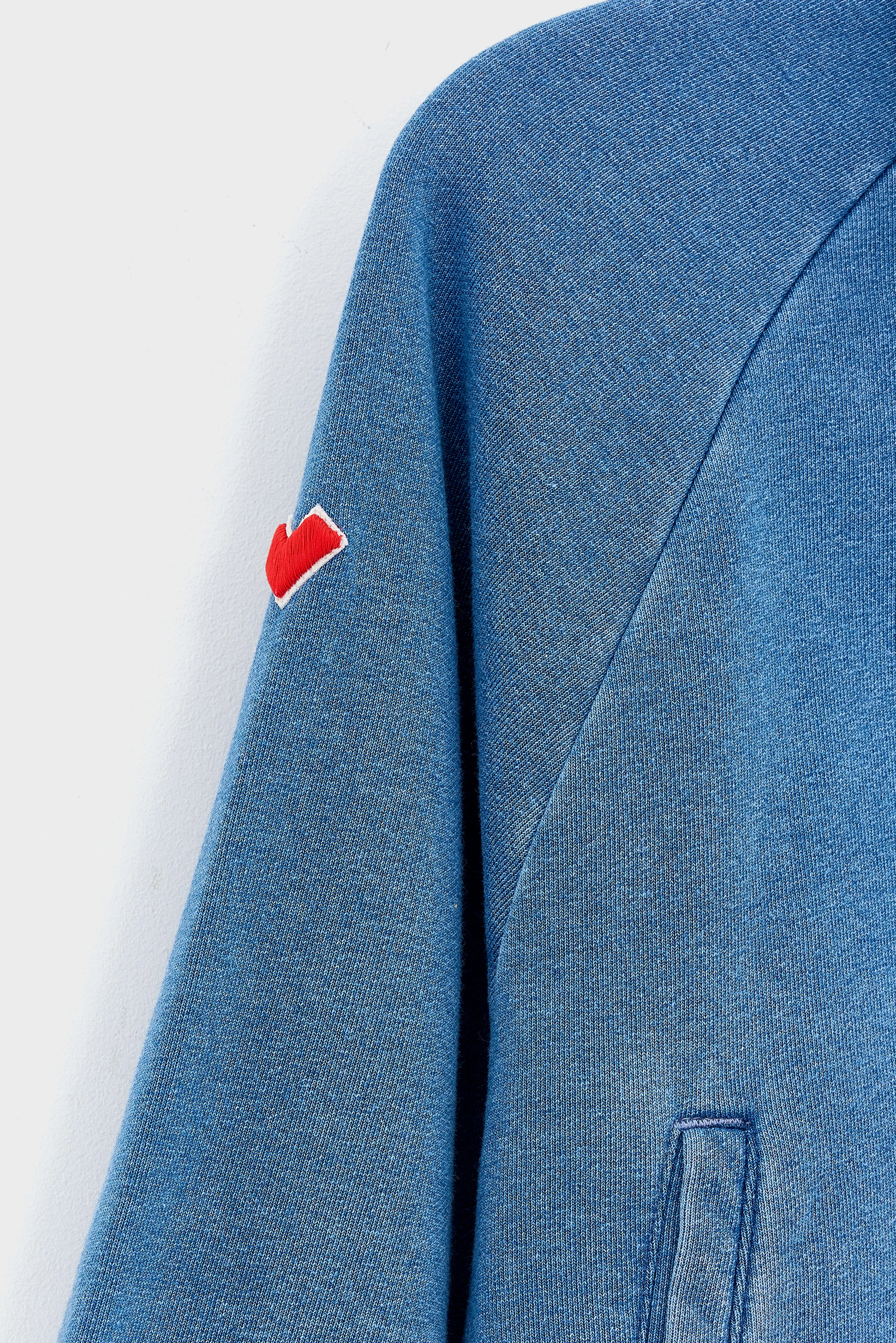 Agness zipped sweatshirt (261 / G / BLUE JEANS) sold by Bellerose product image thumbnail 5