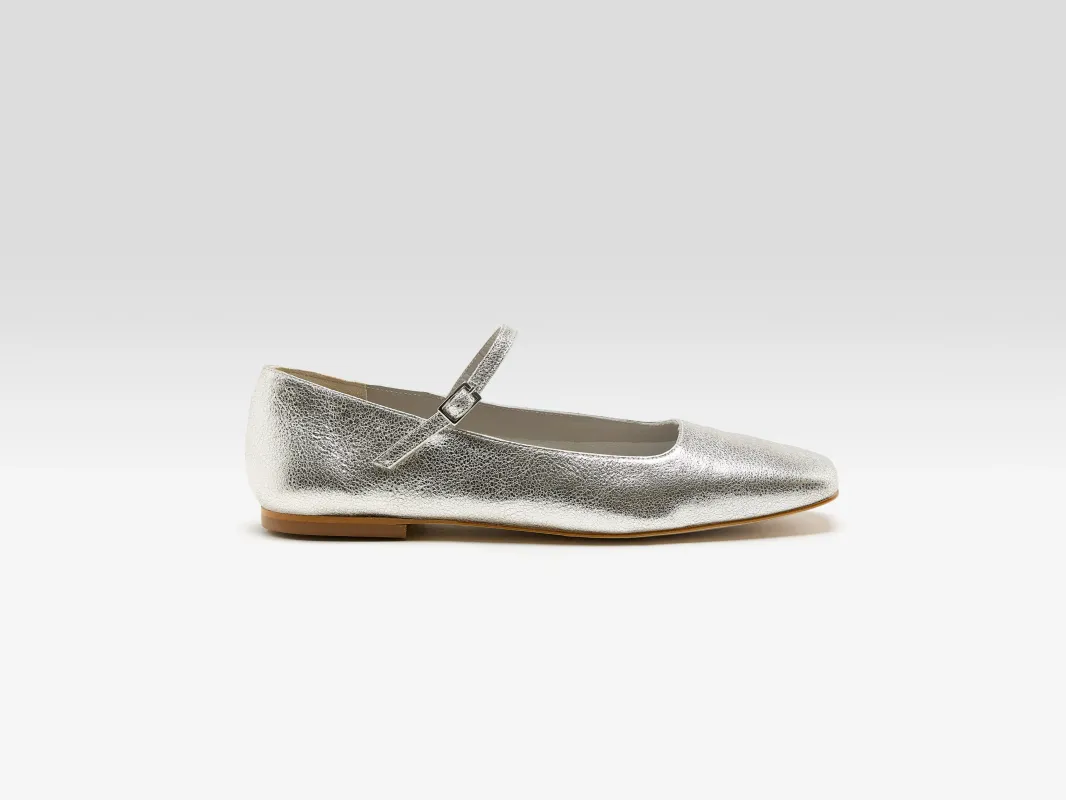 Julieta Mary Janes (261 / W / SILVER) sold by Bellerose