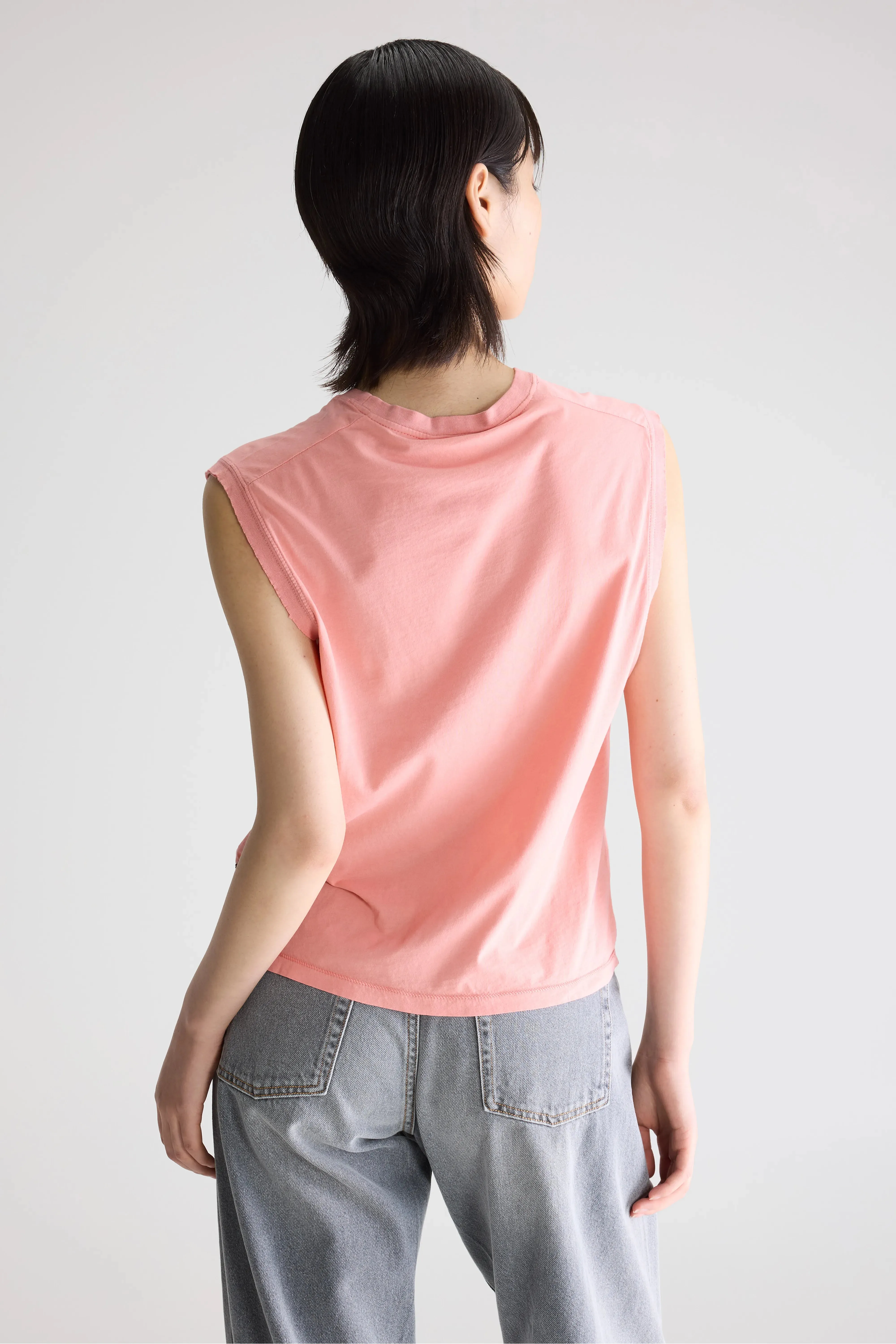 Falde sleeveless t-shirt (261 / W / AZALEE) sold by Bellerose product image thumbnail 4