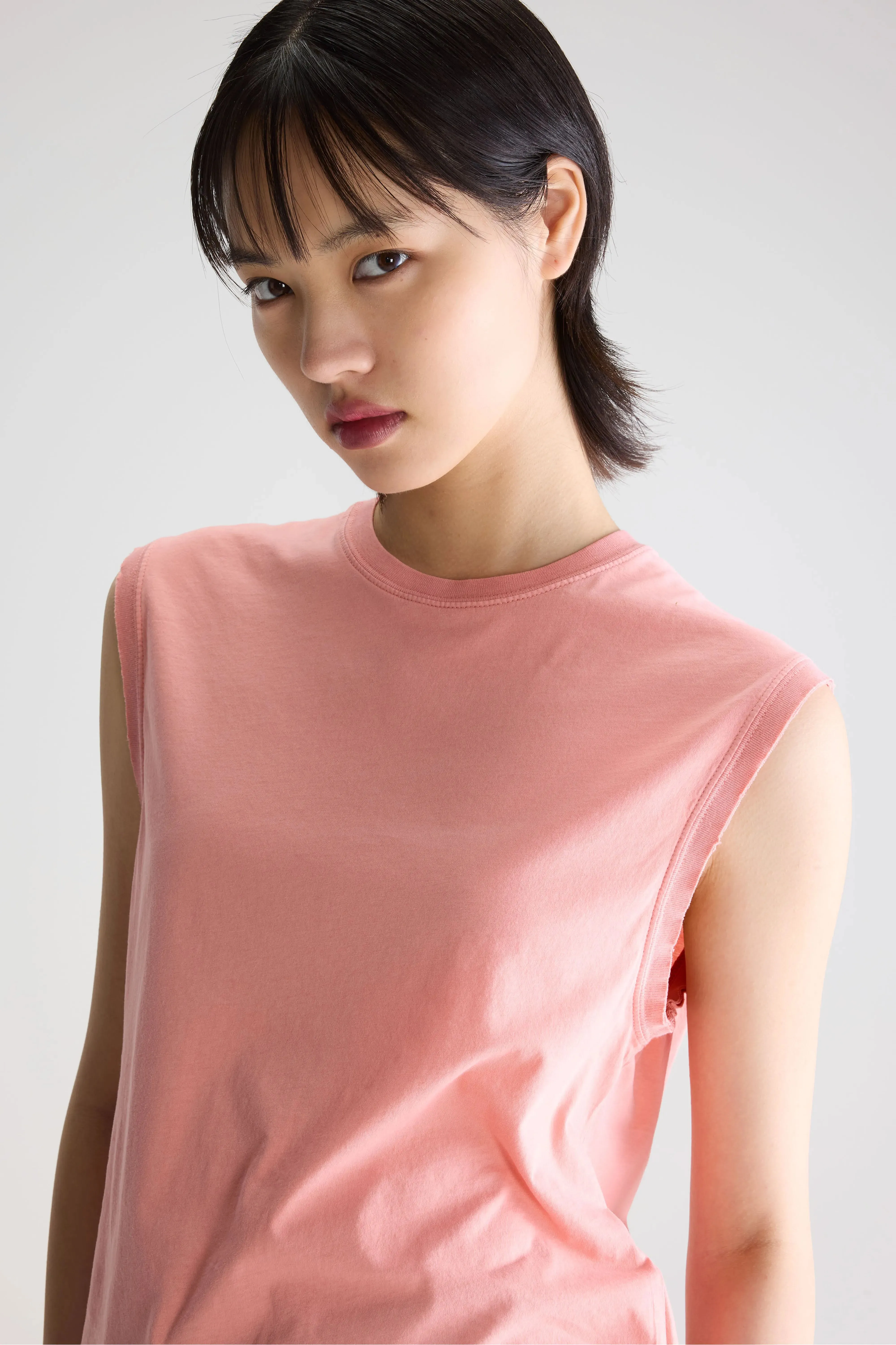 Falde sleeveless t-shirt (261 / W / AZALEE) sold by Bellerose product image thumbnail 5