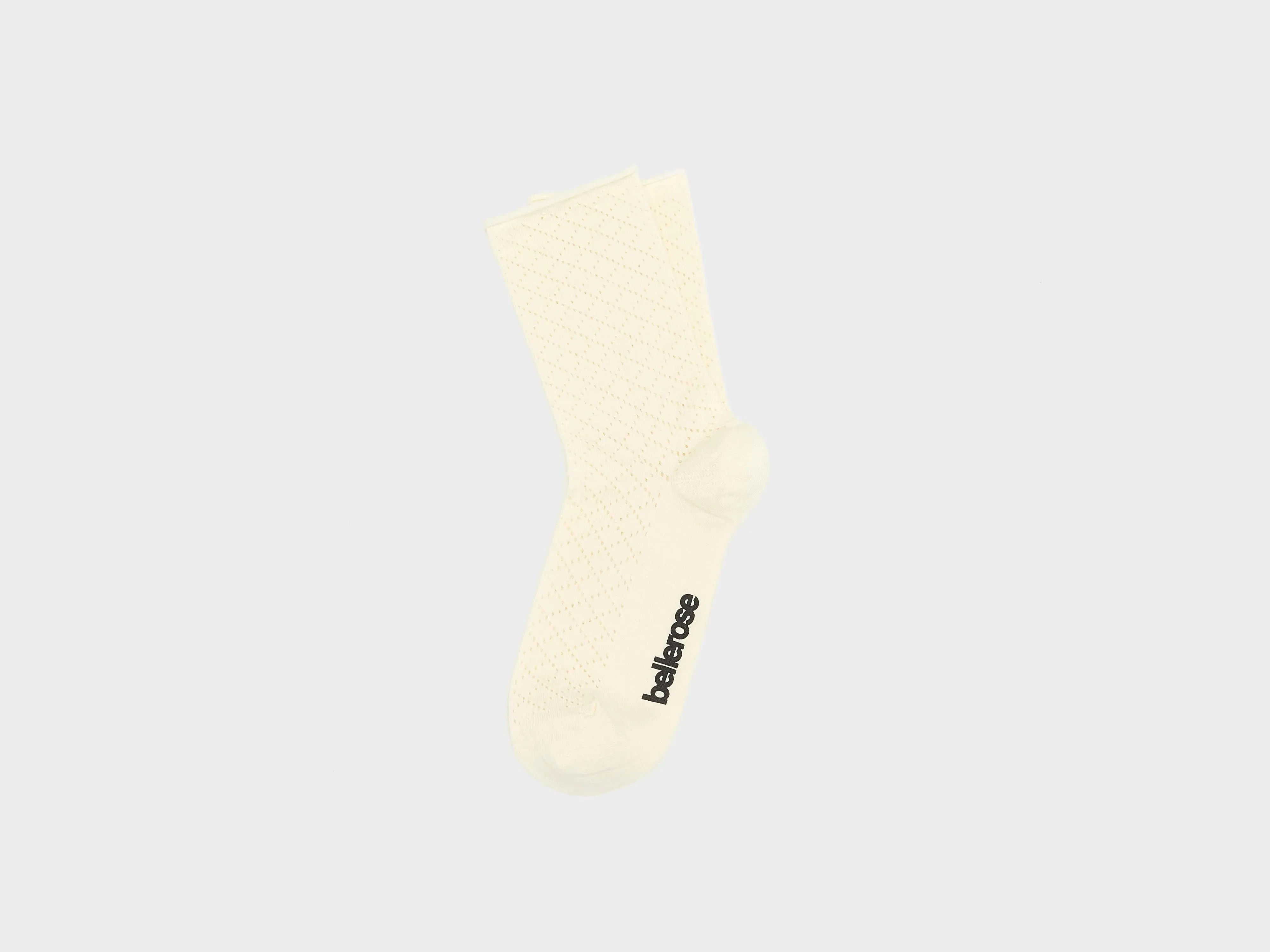 Bolio crew socks (261 / W / ECRU) sold by Bellerose