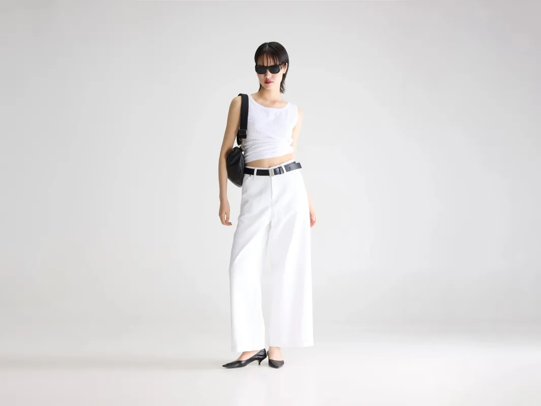 Denim N. 62 wide jeans (261 / W / WHITE) made by Bellerose