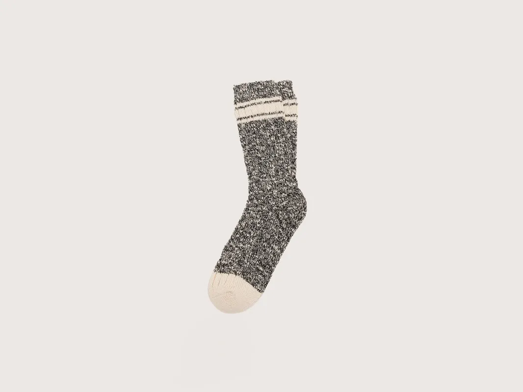 Varem classic socks (251 / M / BLACK BEAUTY) made by Bellerose