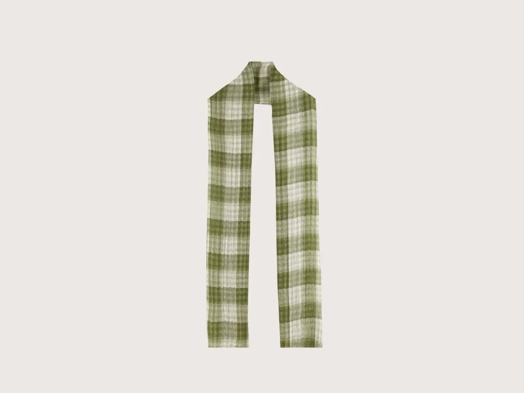 Servo wooven scarf (251 / W / CHECK A) made by Bellerose