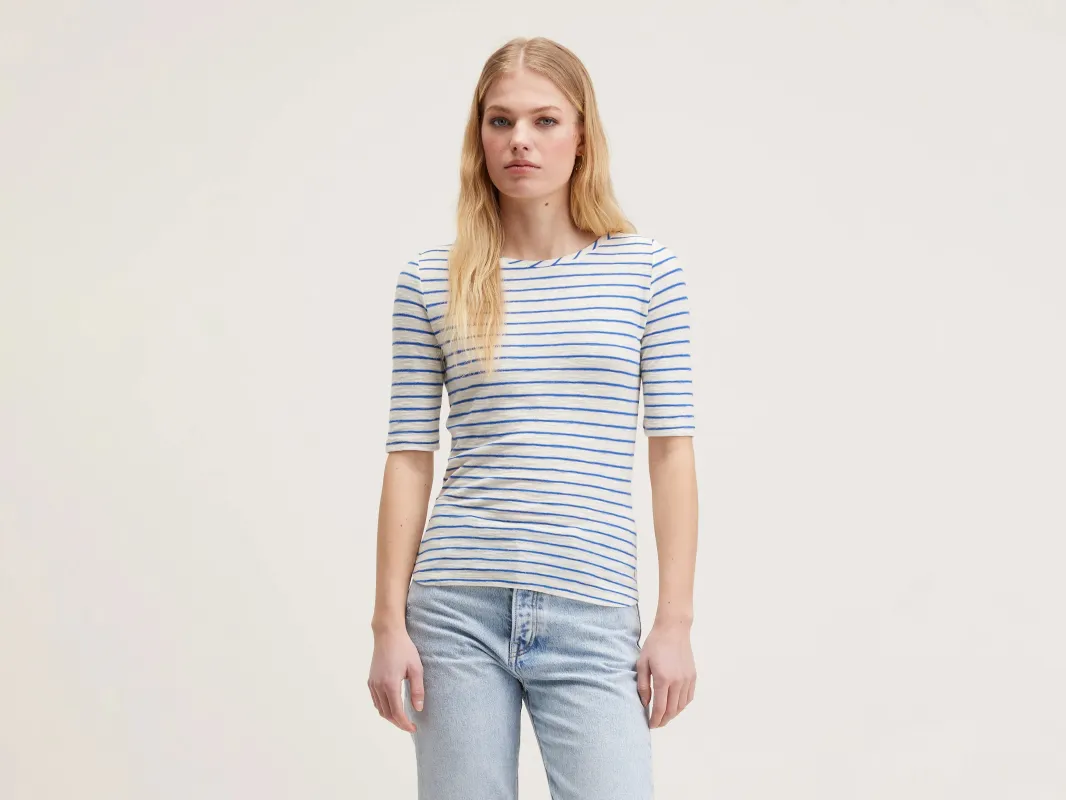 Seas slim t-shirt (242 / W / STRIPE A) made by Bellerose