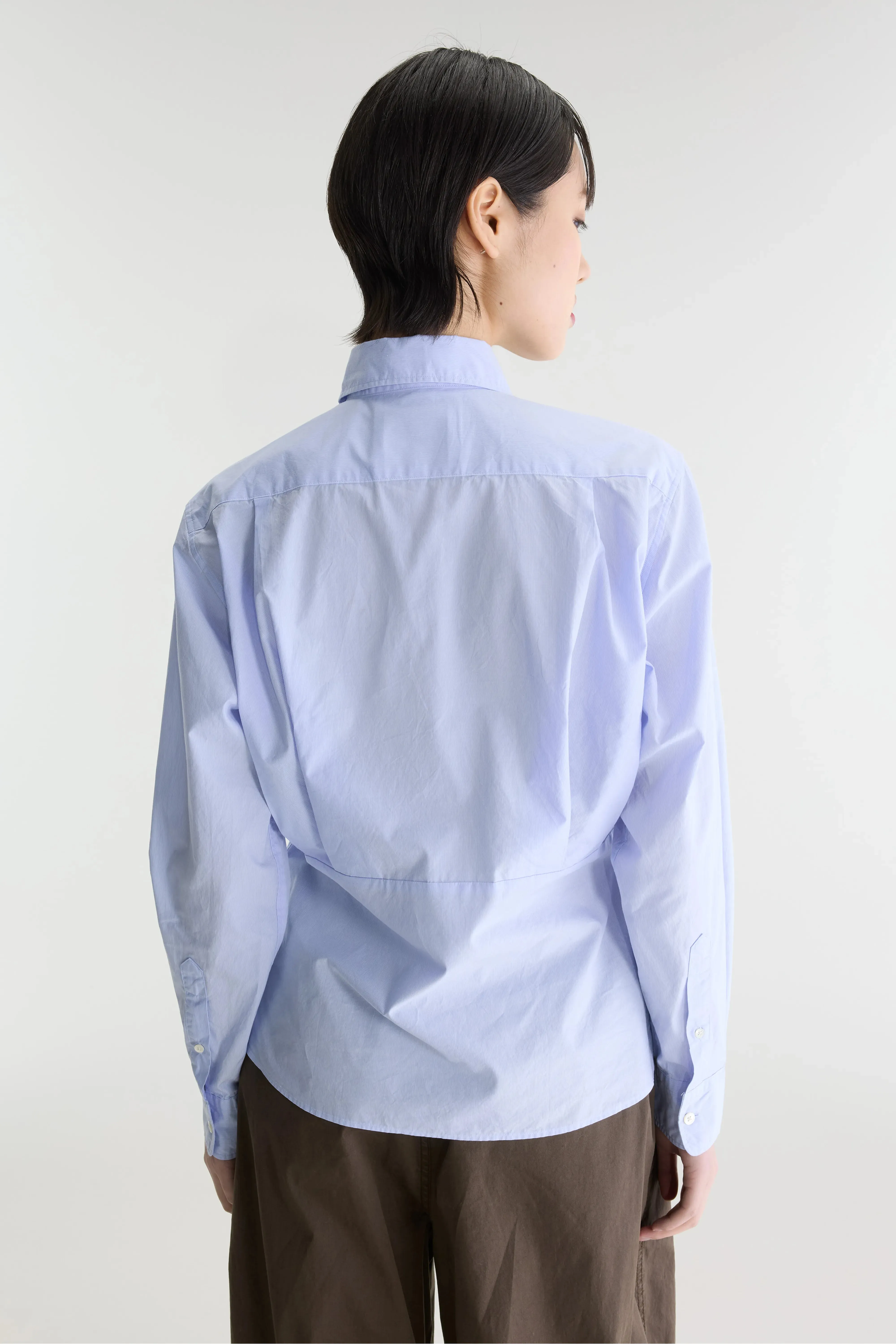 Grey striped shirt (262 / W / STRIPE H) sold by Bellerose product image thumbnail 4