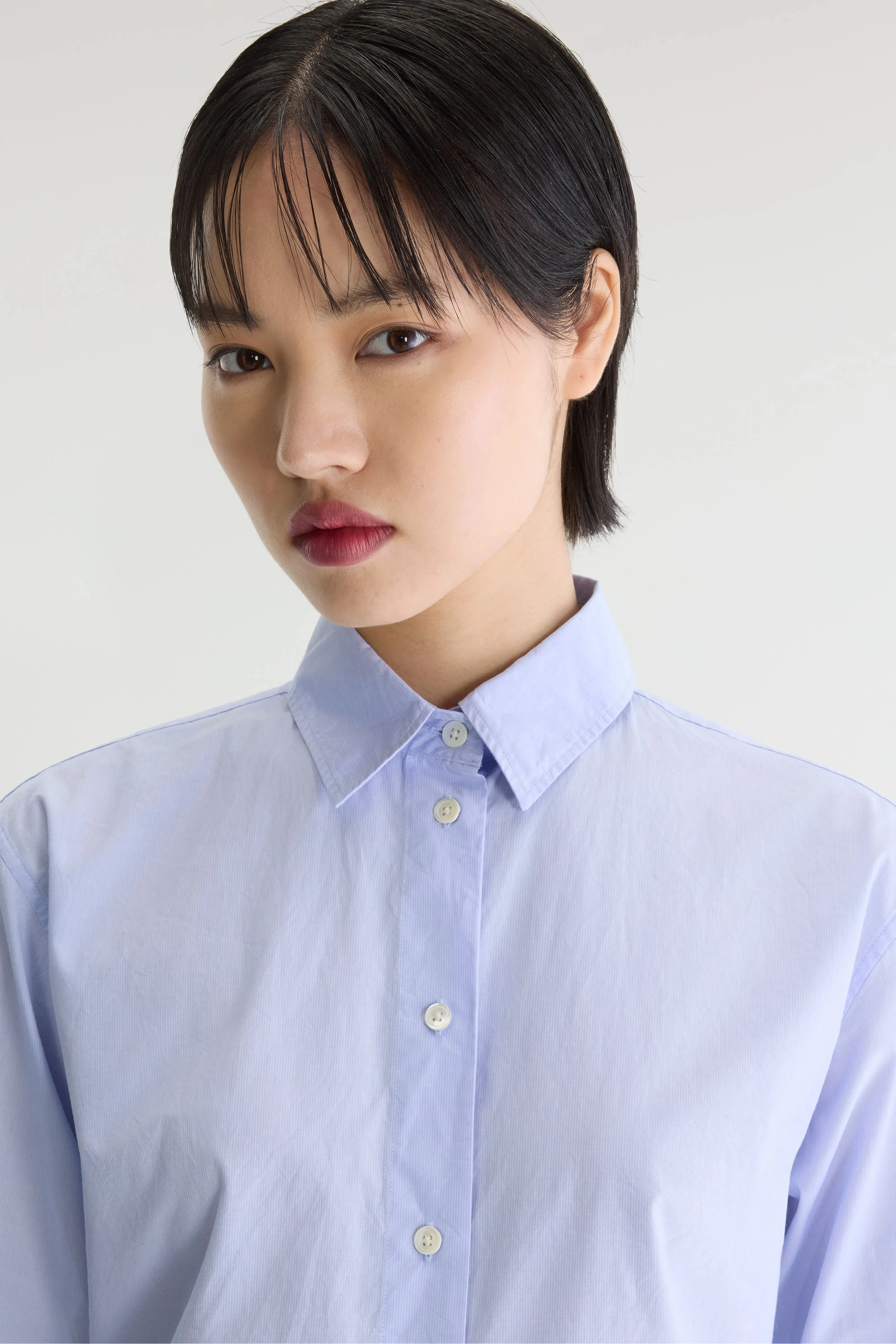 Grey striped shirt (262 / W / STRIPE H) sold by Bellerose product image thumbnail 5