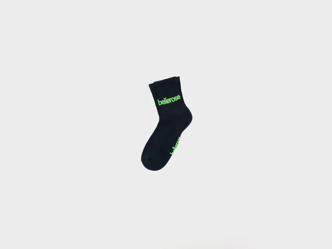 Vemho short socks (262 / W / NAVY) made by Bellerose