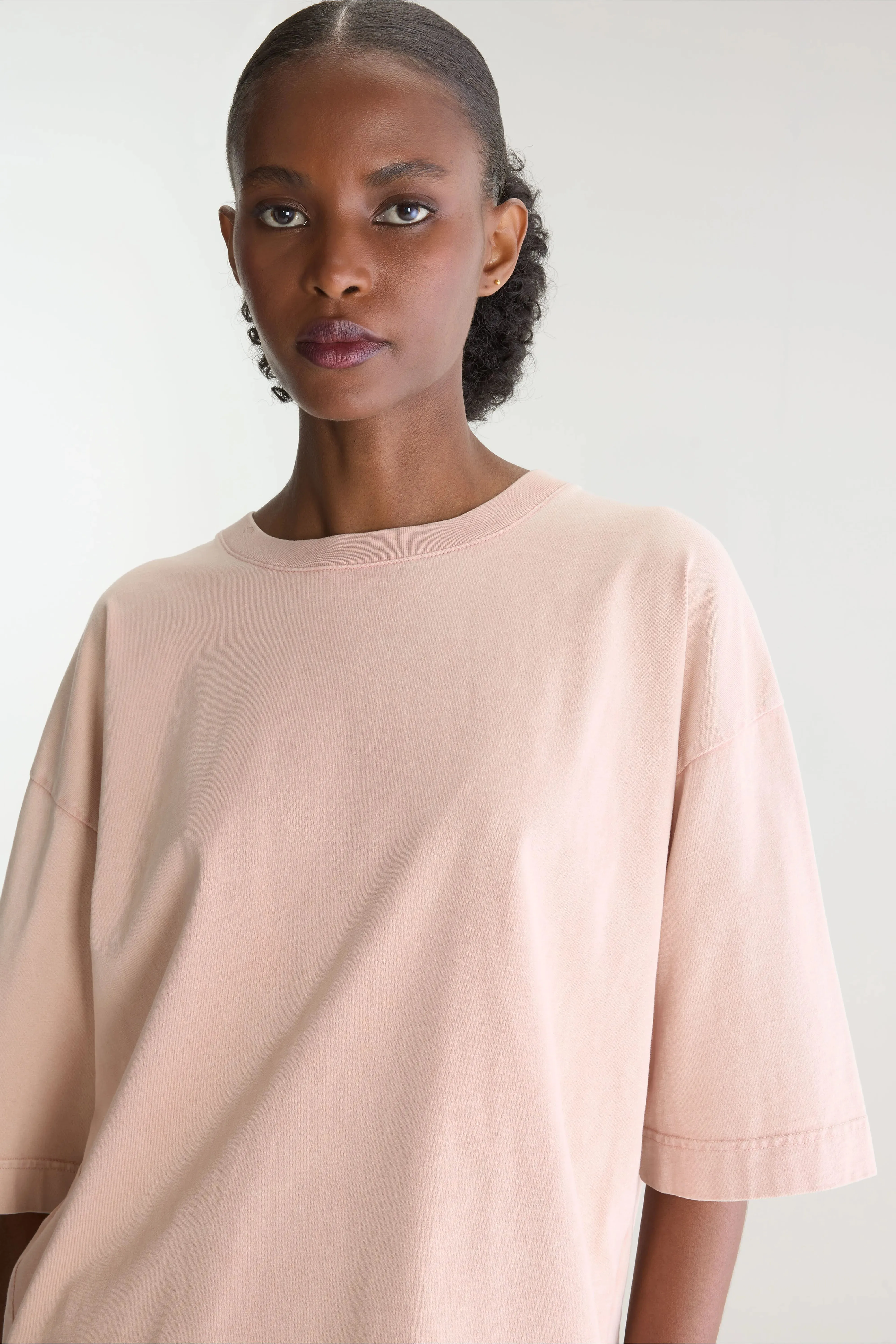 Fiores short-sleeve t-shirt (262 / W / DUSTY ROSE) sold by Bellerose product image thumbnail 5