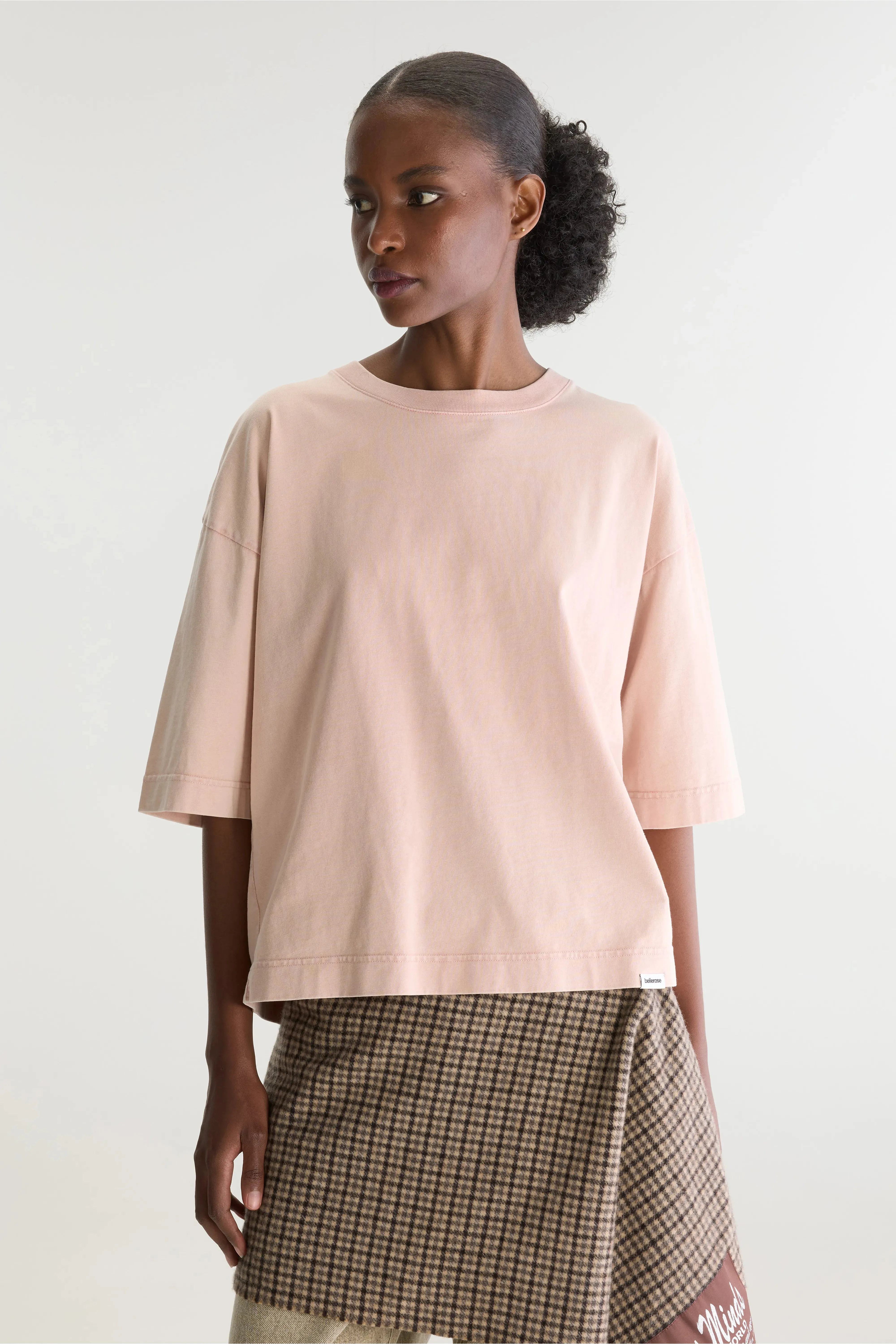 Fiores short-sleeve t-shirt (262 / W / DUSTY ROSE) sold by Bellerose product image thumbnail 2