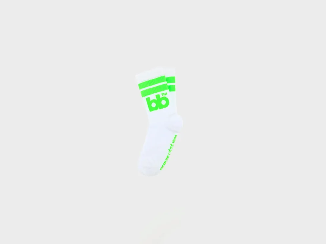 Vanot crew socks (262 / W / WHITE) made by Bellerose