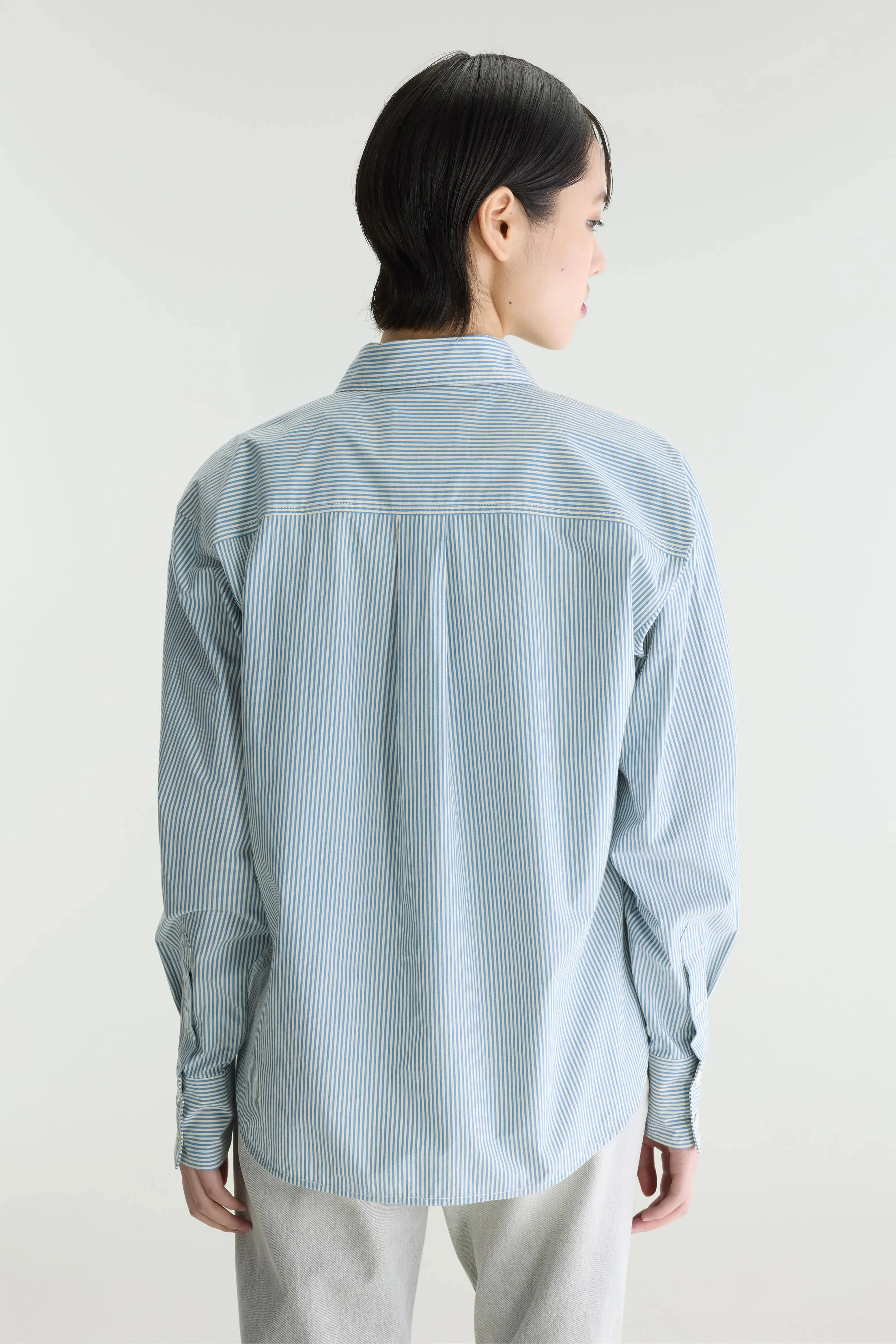Jullia striped poplin shirt (262 / W / STRIPE A) sold by Bellerose product image thumbnail 4