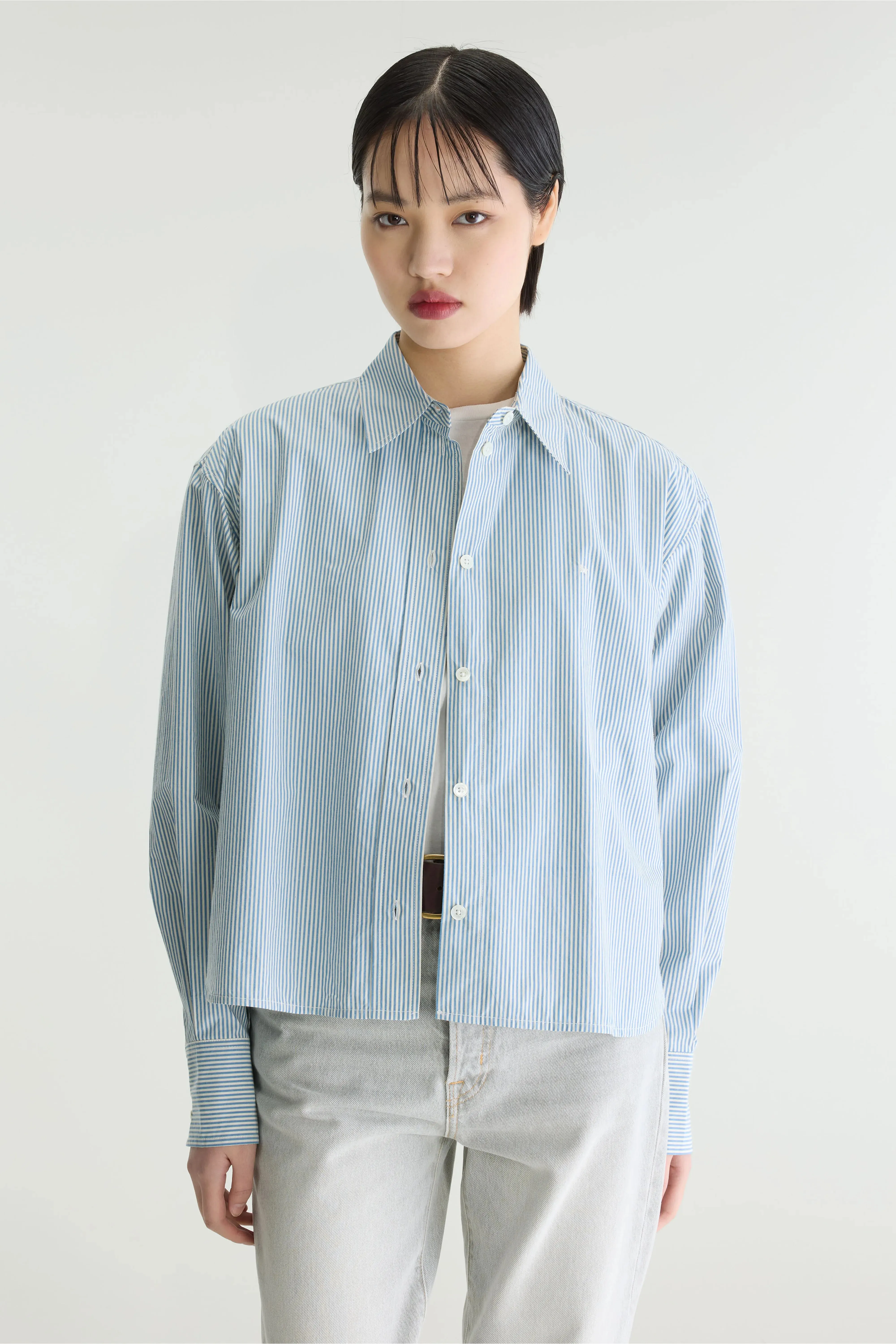 Jullia striped poplin shirt (262 / W / STRIPE A) sold by Bellerose product image thumbnail 2