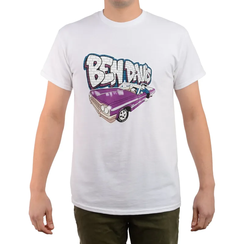 Convertible T-Shirt - White sold by Ben Davis