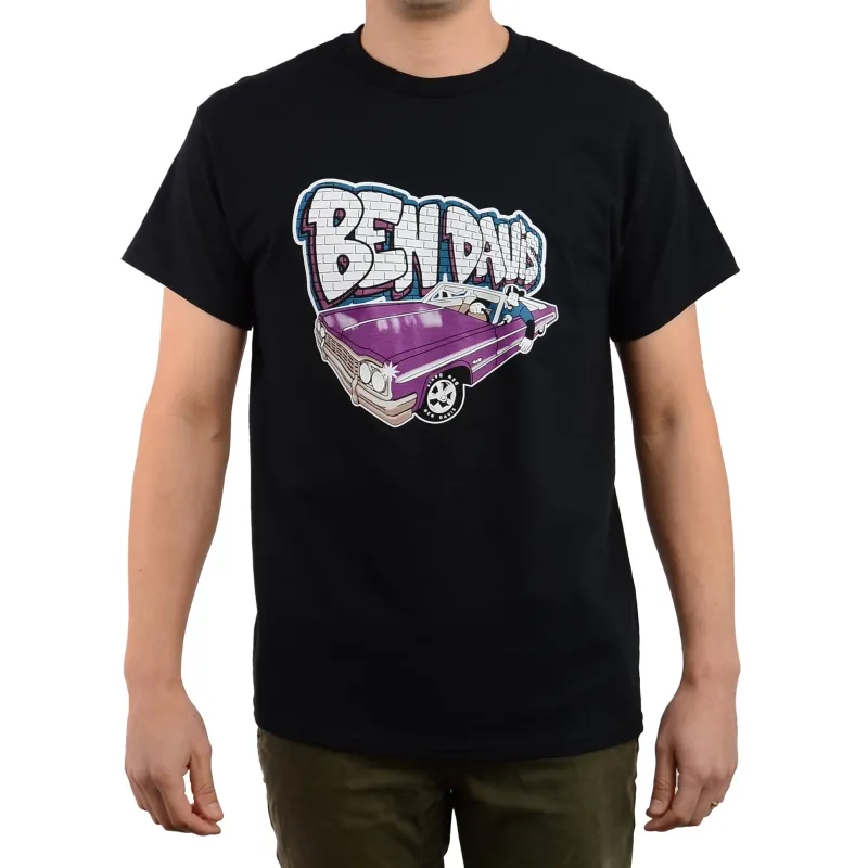 Convertible T-Shirt - Black sold by Ben Davis
