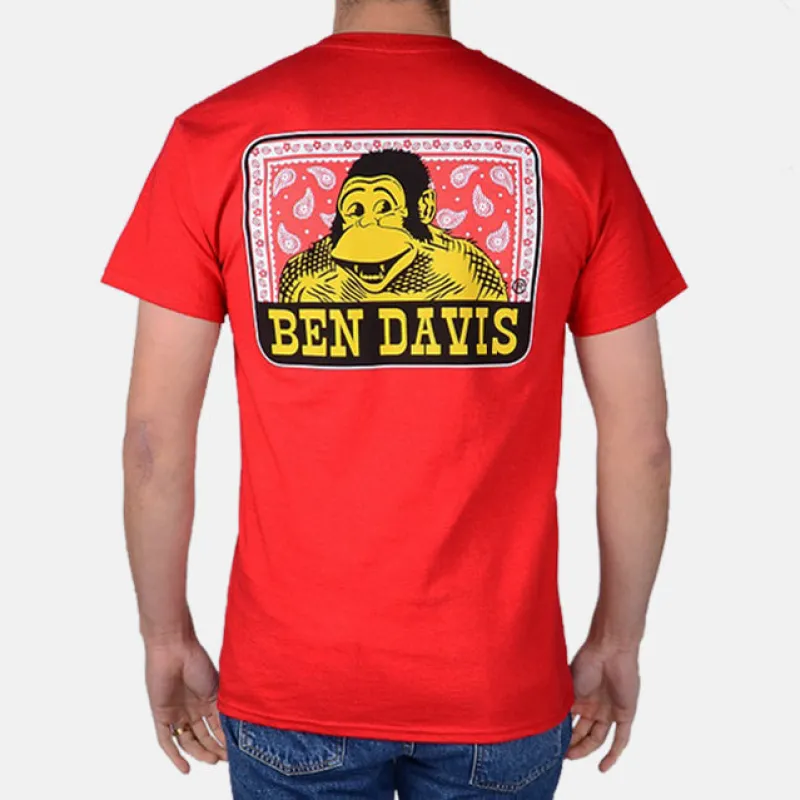 Paisley T-Shirt - Red sold by Ben Davis
