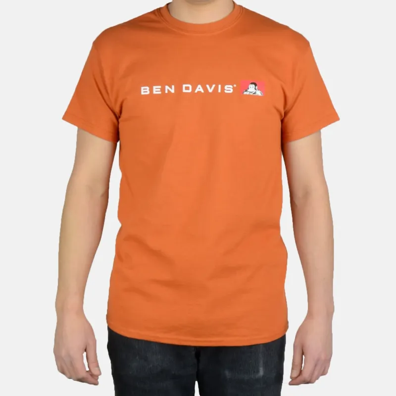 Flatline T-Shirt - Rust sold by Ben Davis