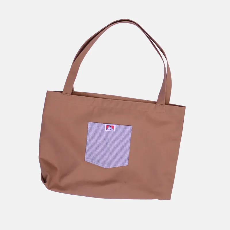 Canvas Tote Bag - Brown sold by Ben Davis