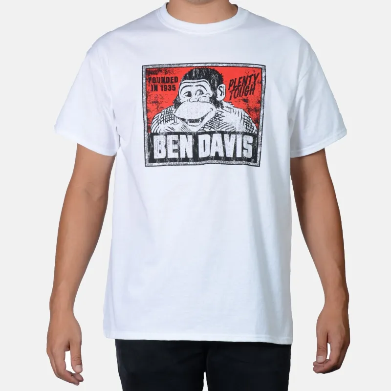 Vintage Logo T-Shirt - White sold by Ben Davis