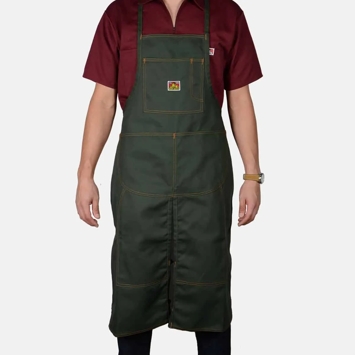 Teamsters Apron - Olive sold by Ben Davis
