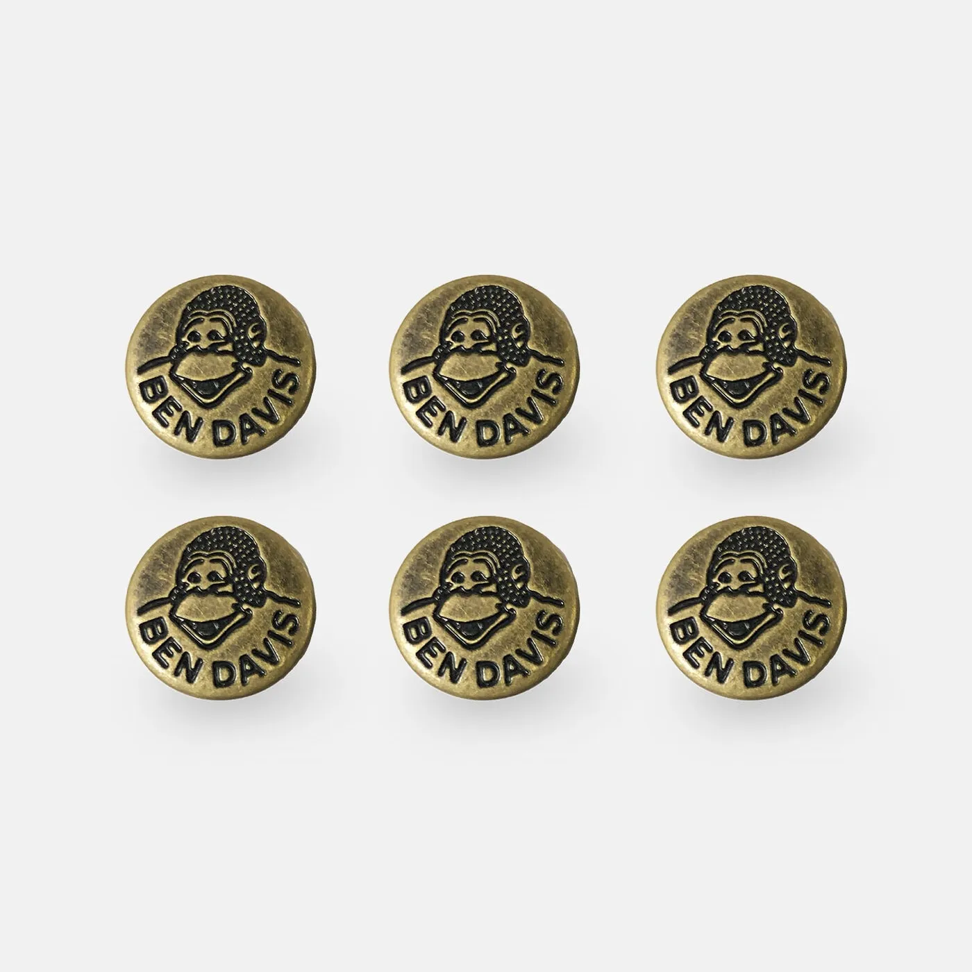 Suspender Buttons (6 Pack) sold by Ben Davis