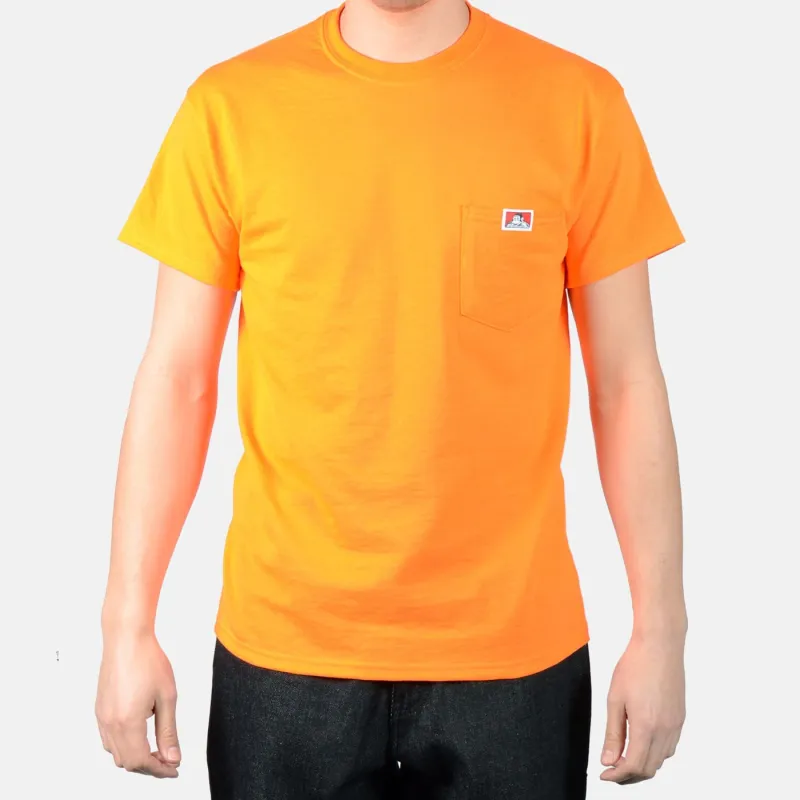 Pocket T-Shirt - Orange sold by Ben Davis