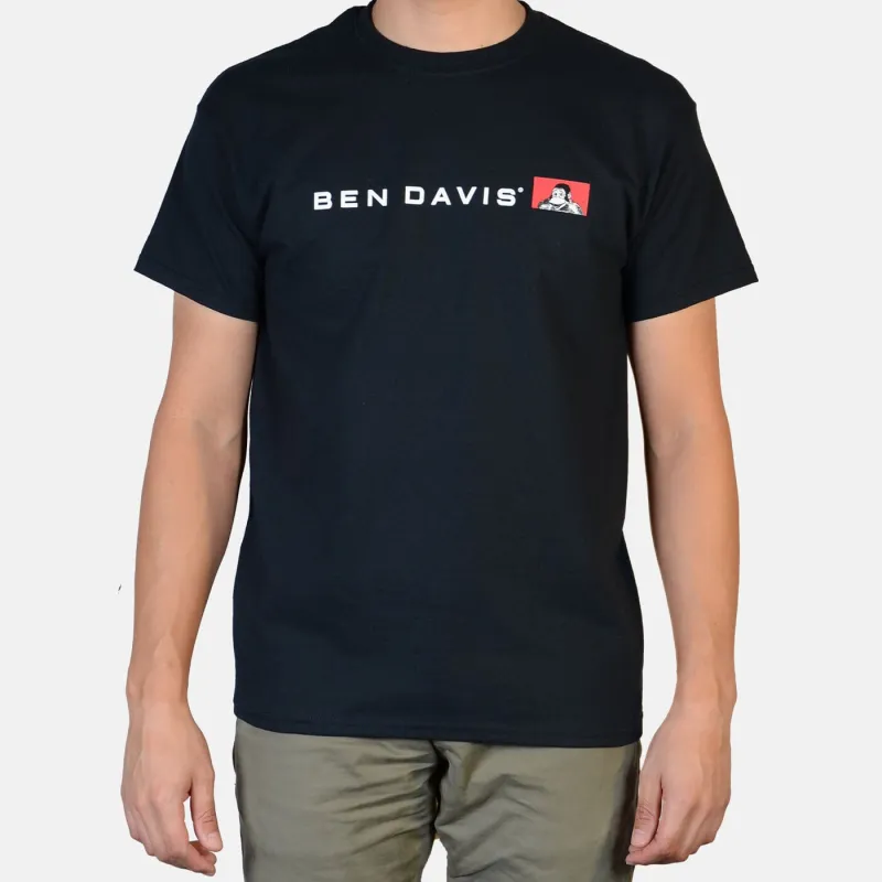 Flatline T-Shirt - Black sold by Ben Davis