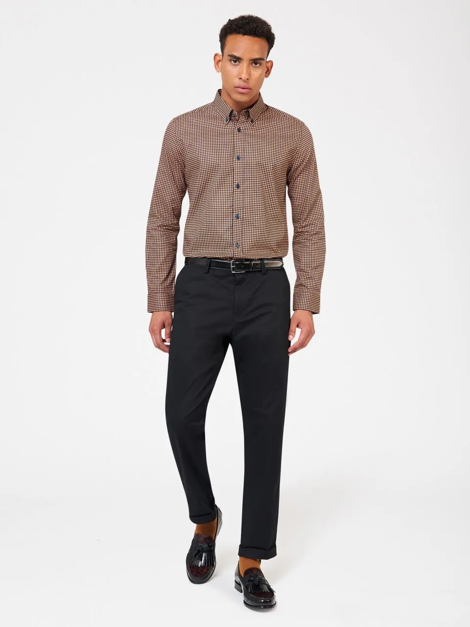 Signature Chevron Print Shirt sold by Ben Sherman product image thumbnail 4