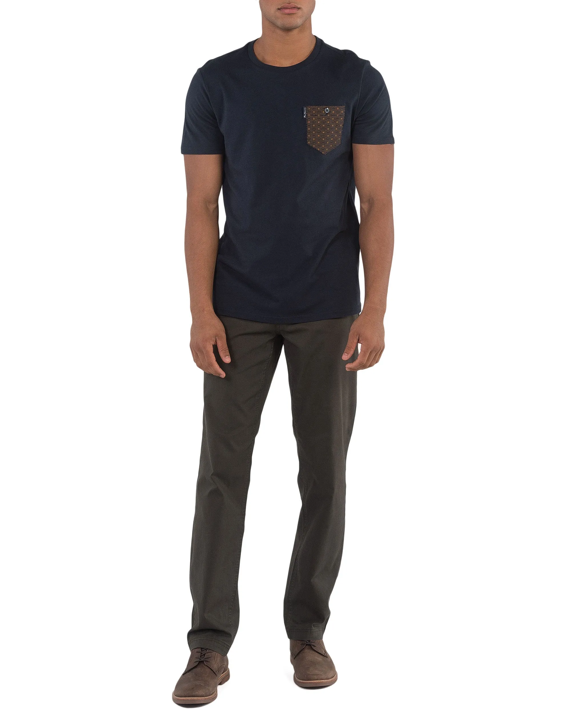 All Over Print Pocket Tee - Navy sold by Ben Sherman product image thumbnail 4