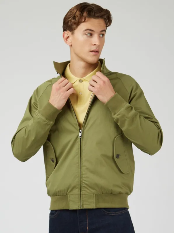 Signature Harrington Jacket - Loden sold by Ben Sherman