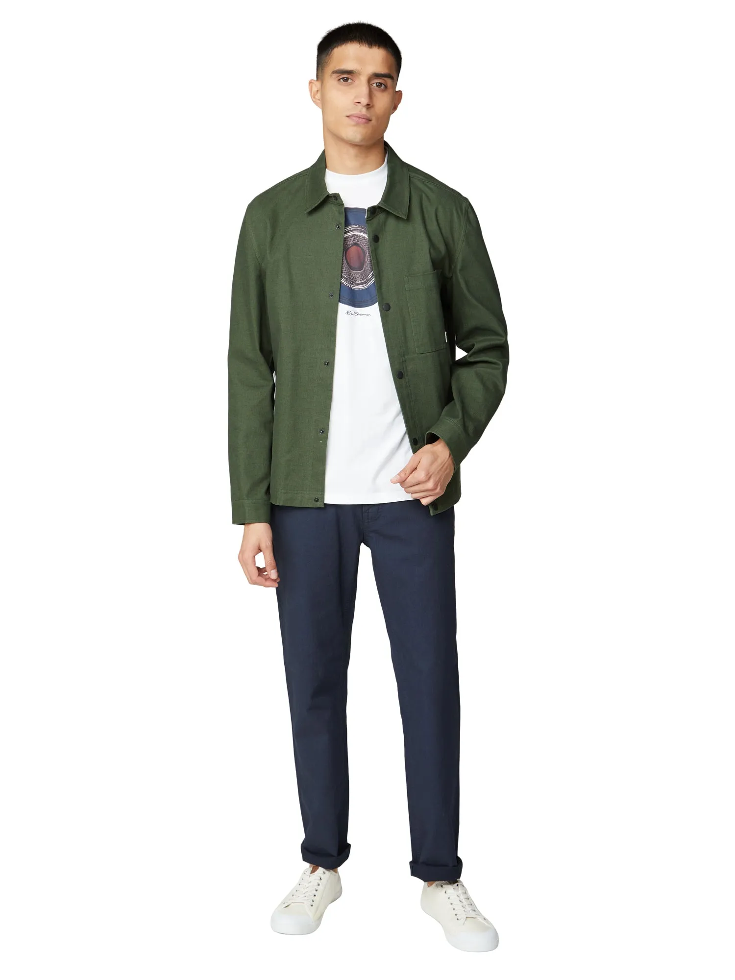 Target Sketch Tee - White sold by Ben Sherman product image thumbnail 5